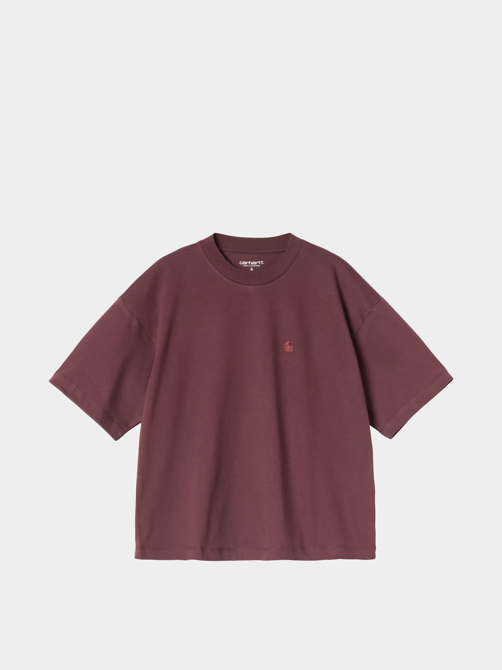 Tričko Carhartt WIP Chester Wmn (amarone)