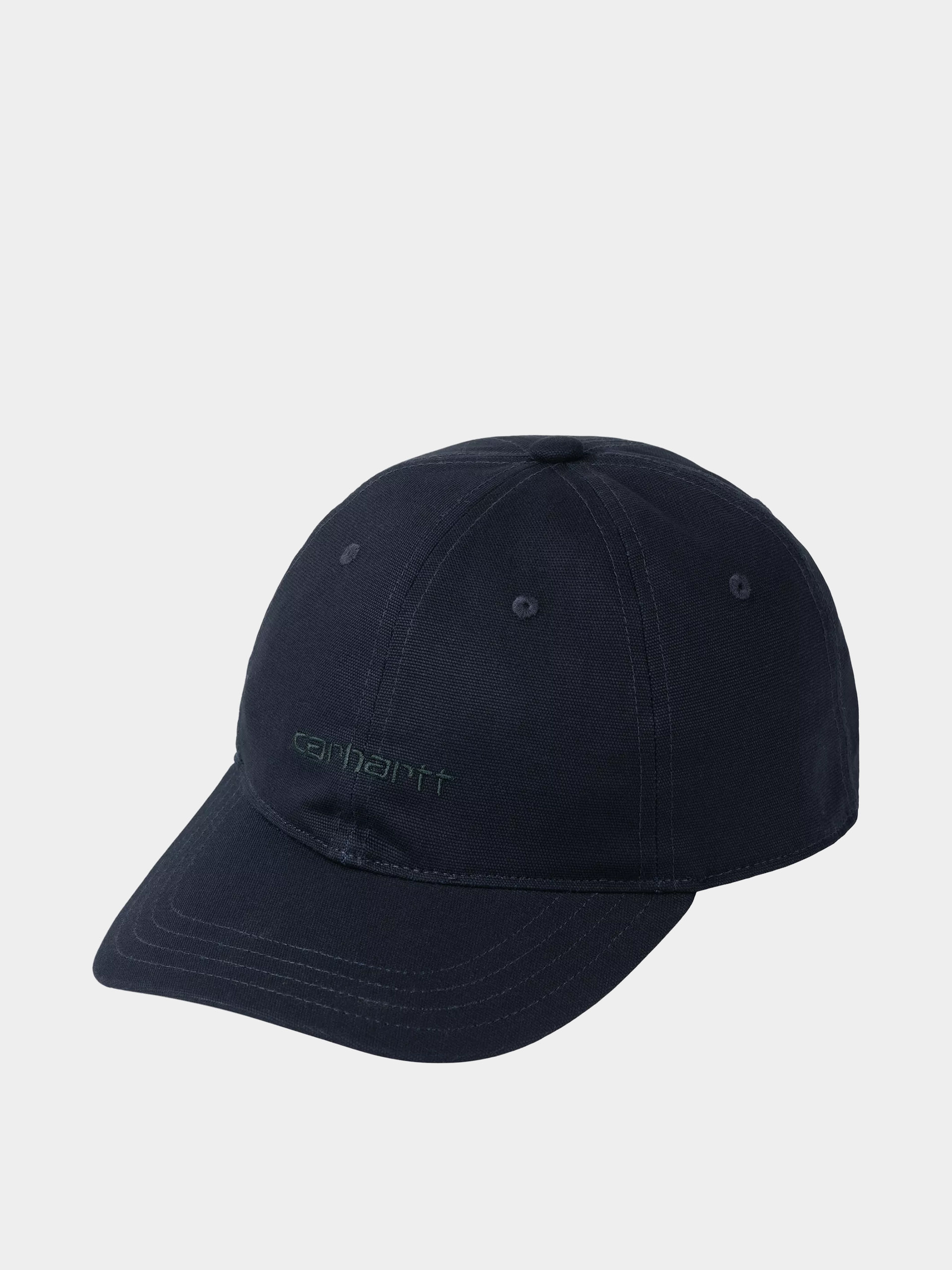 Kšiltovka  Carhartt WIP Canvas Script (dark navy/dark scarab)