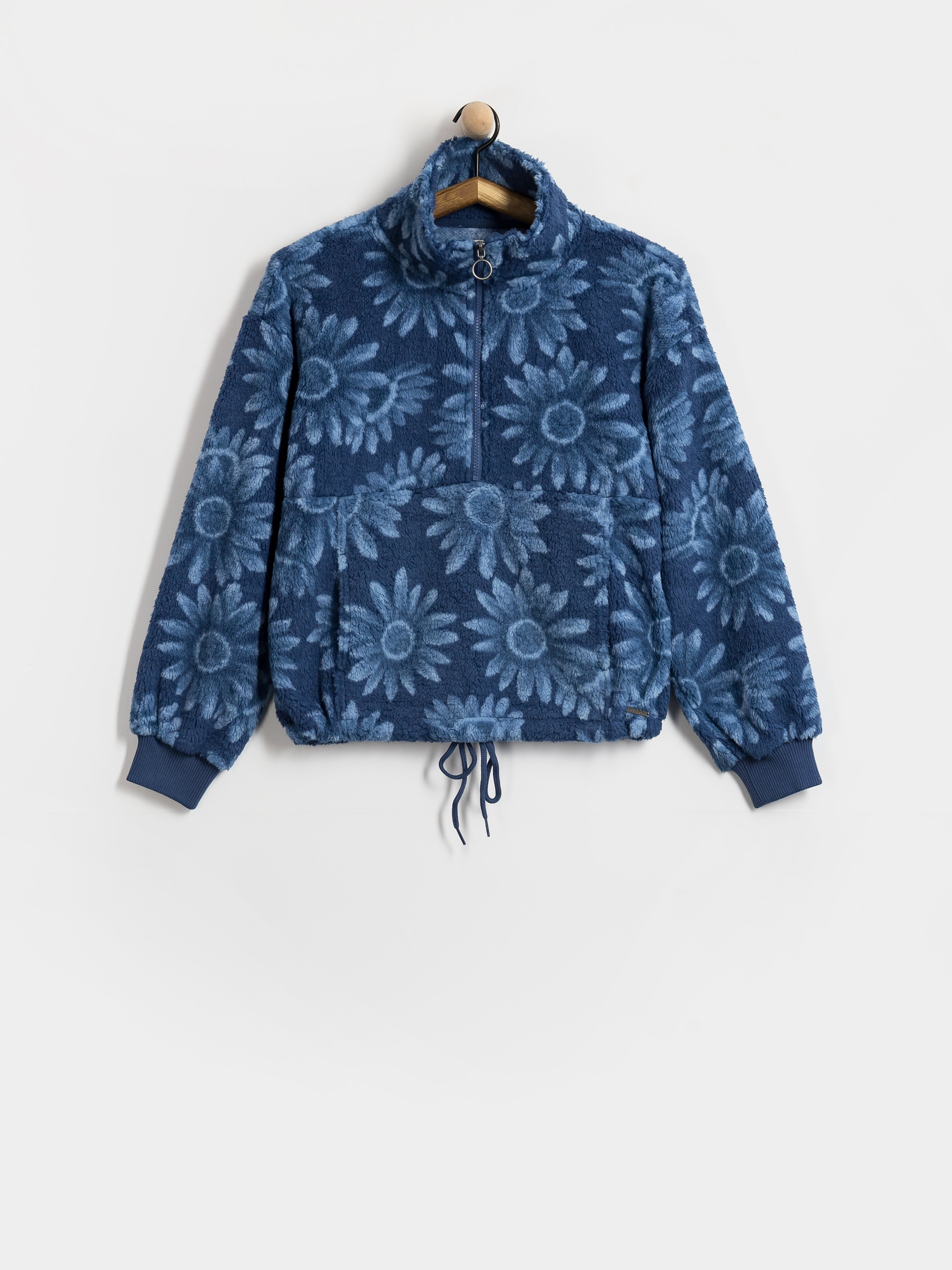 Fleecovu00e1 mikina Billabong Time Off Wmn (true navy)