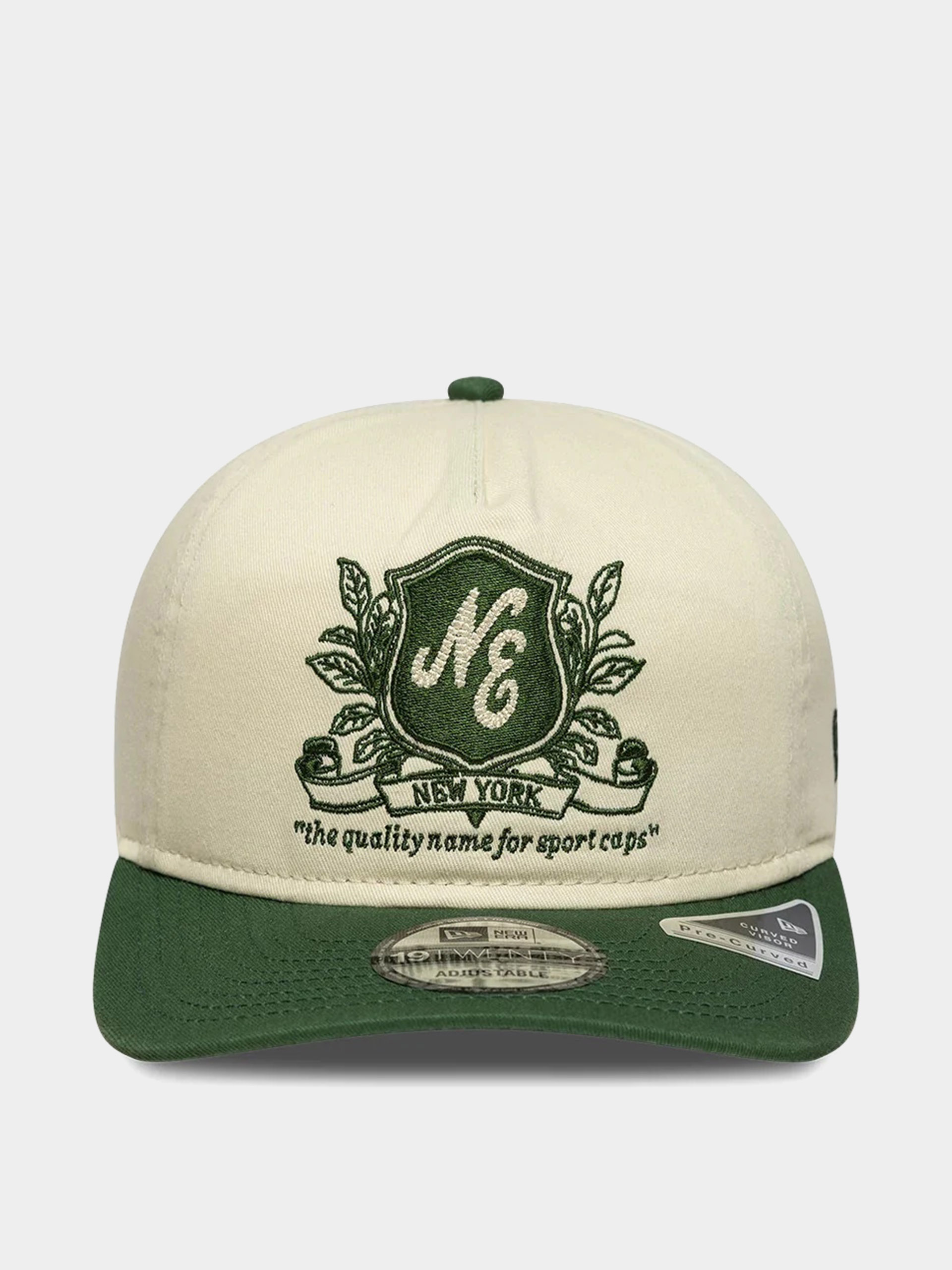 Kšiltovka  New Era Washed Graphic 19Twenty (light cream/green)