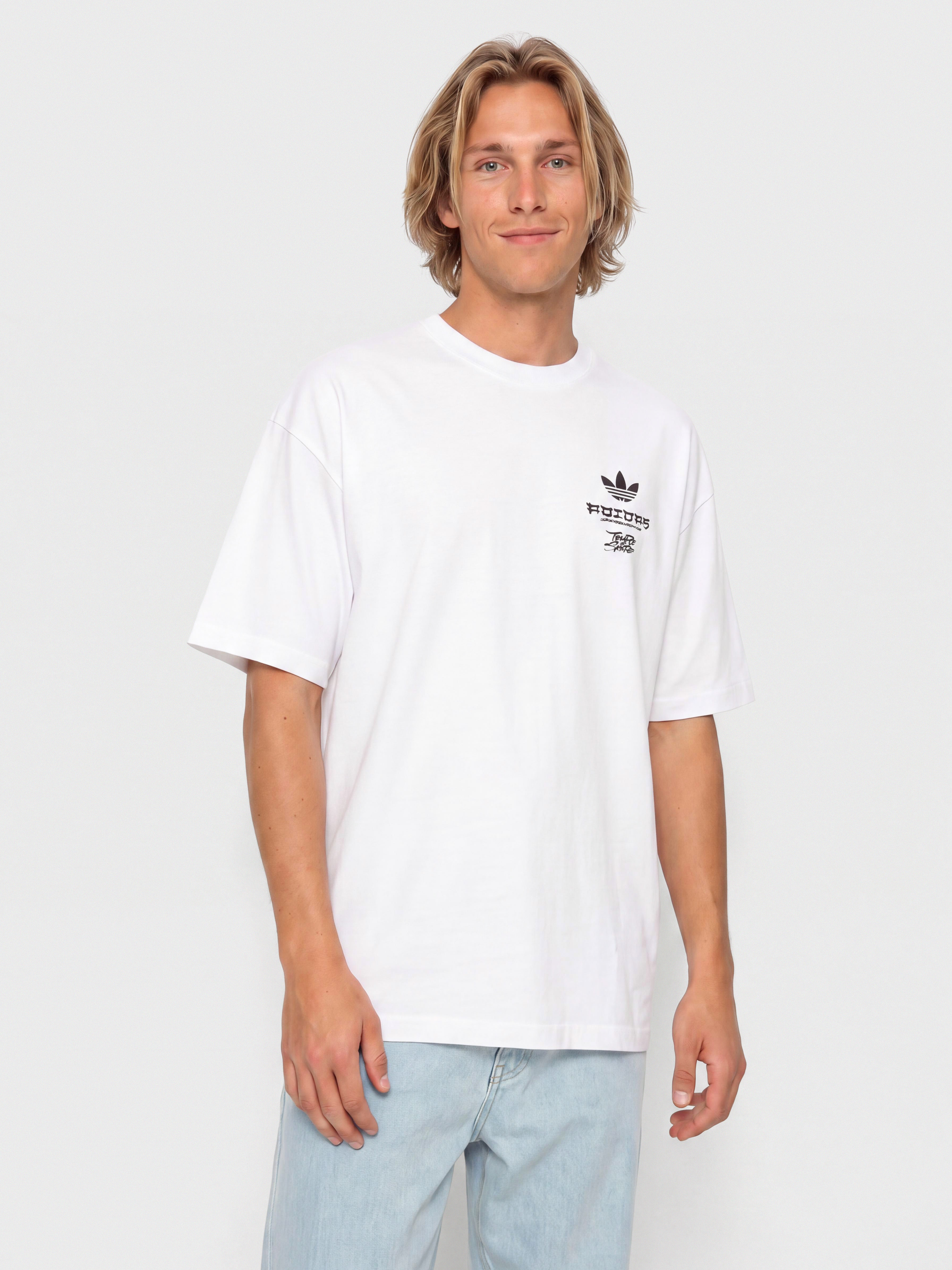 Tričko adidas Tos Crane (white/black)
