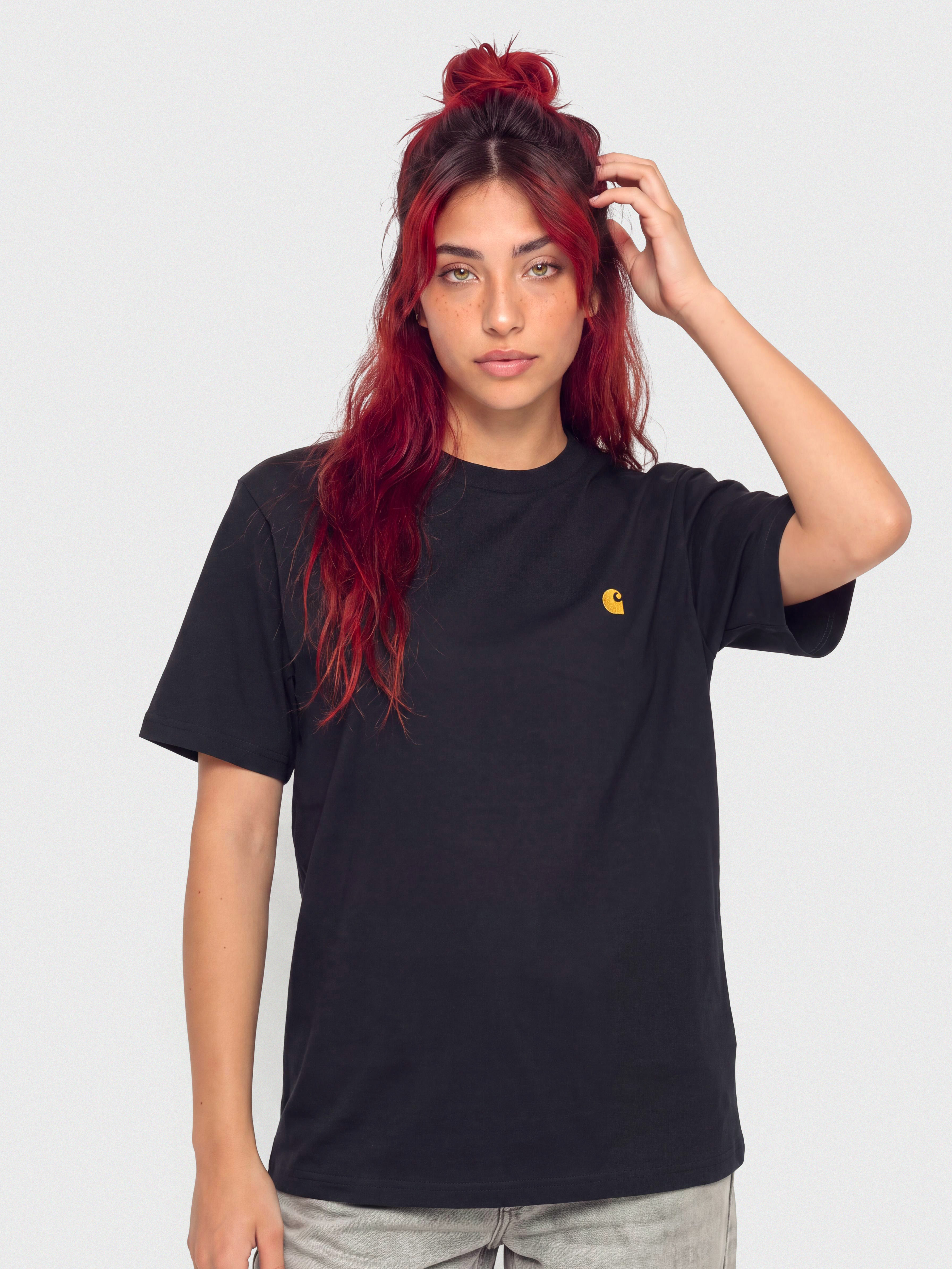 Triu010dko Carhartt WIP Chase Wmn (dark navy/gold)
