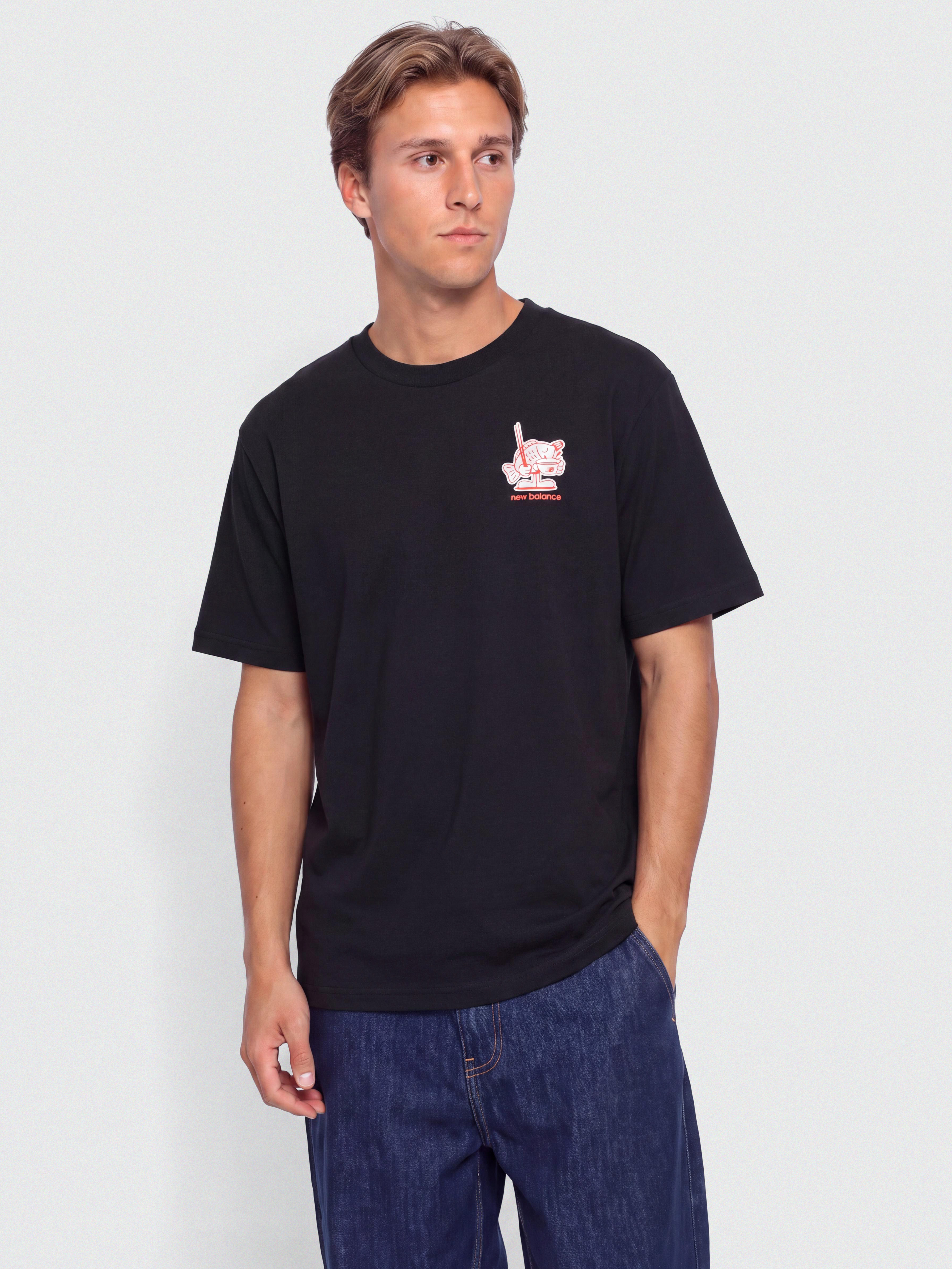 Tričko New Balance Ramen (black)