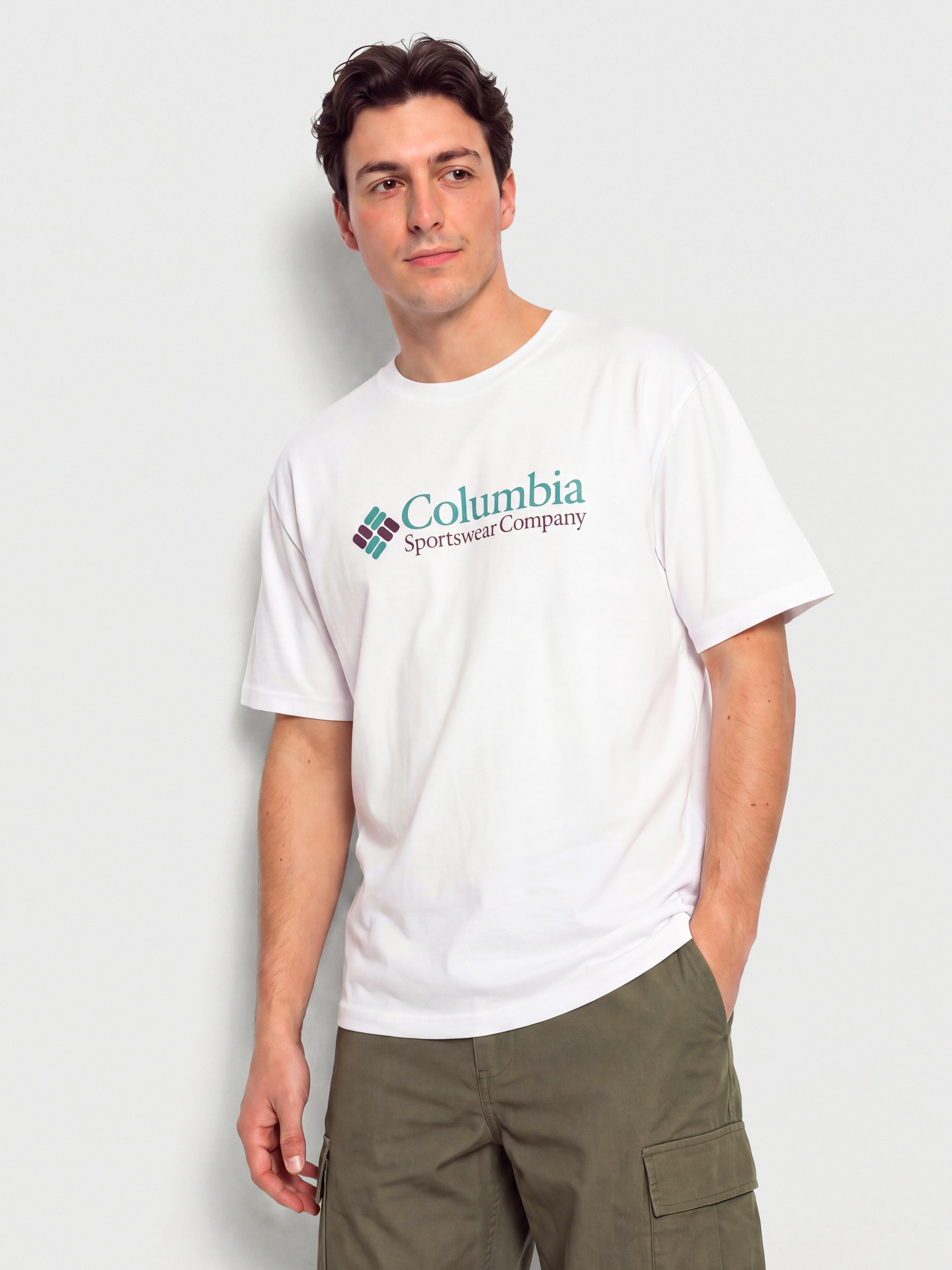 Tričko Columbia CSC Heavyweight Logo (white csc retro)