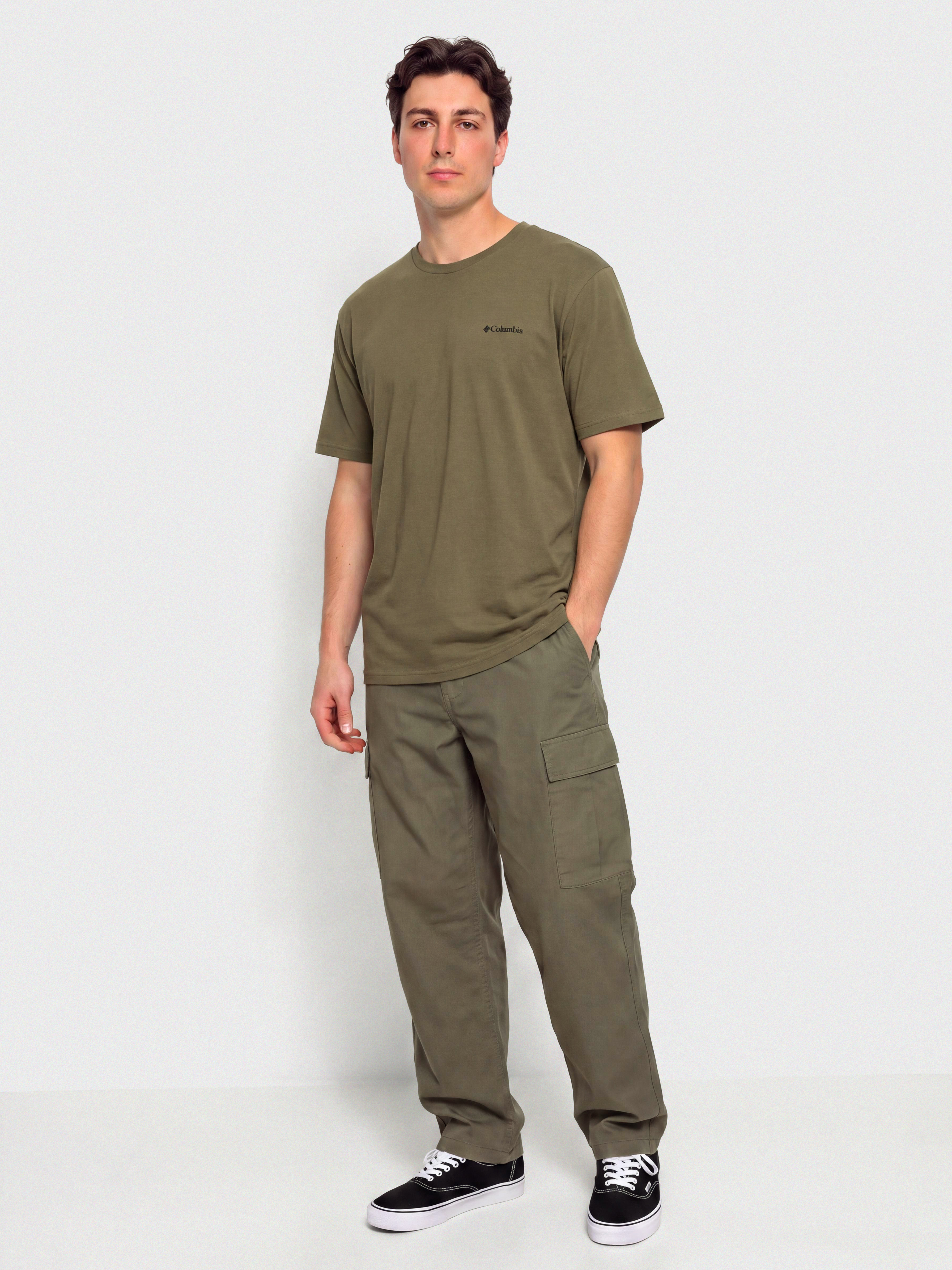 Tričko Columbia CSC Basic (stone green)