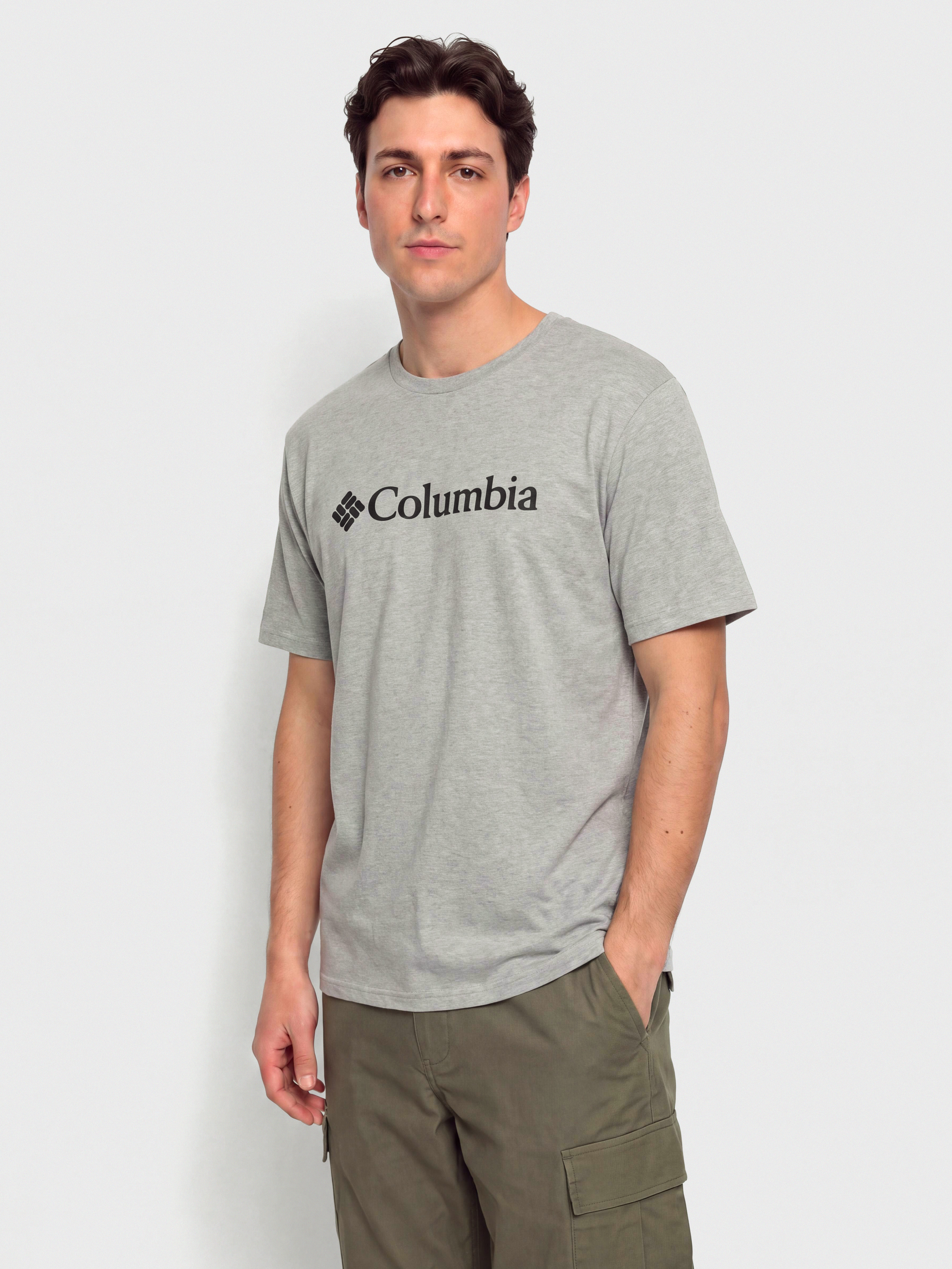 Tričko Columbia CSC Basic Logo (columbia grey heather)