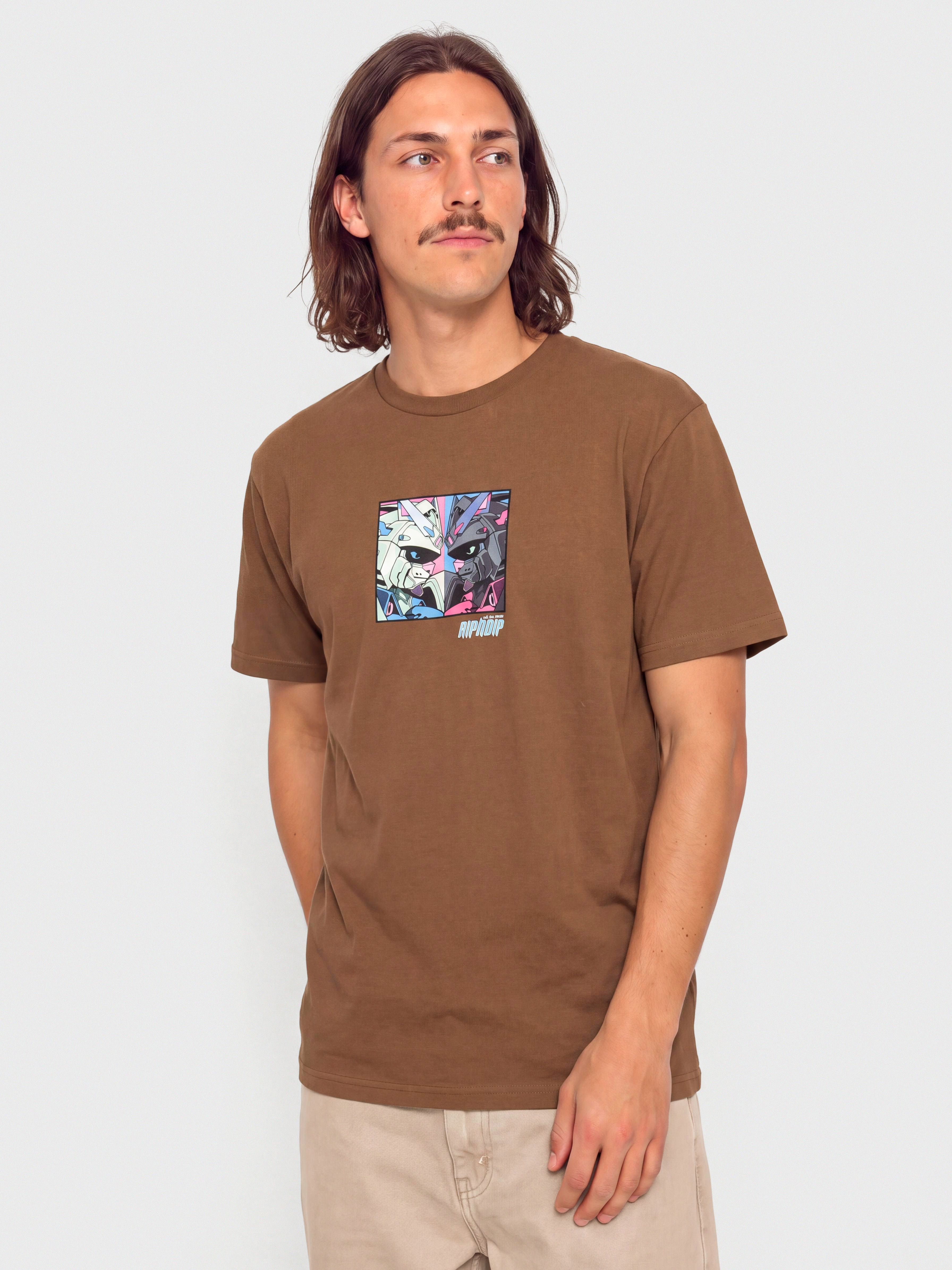Tričko RipNDip Nermbots (brown)