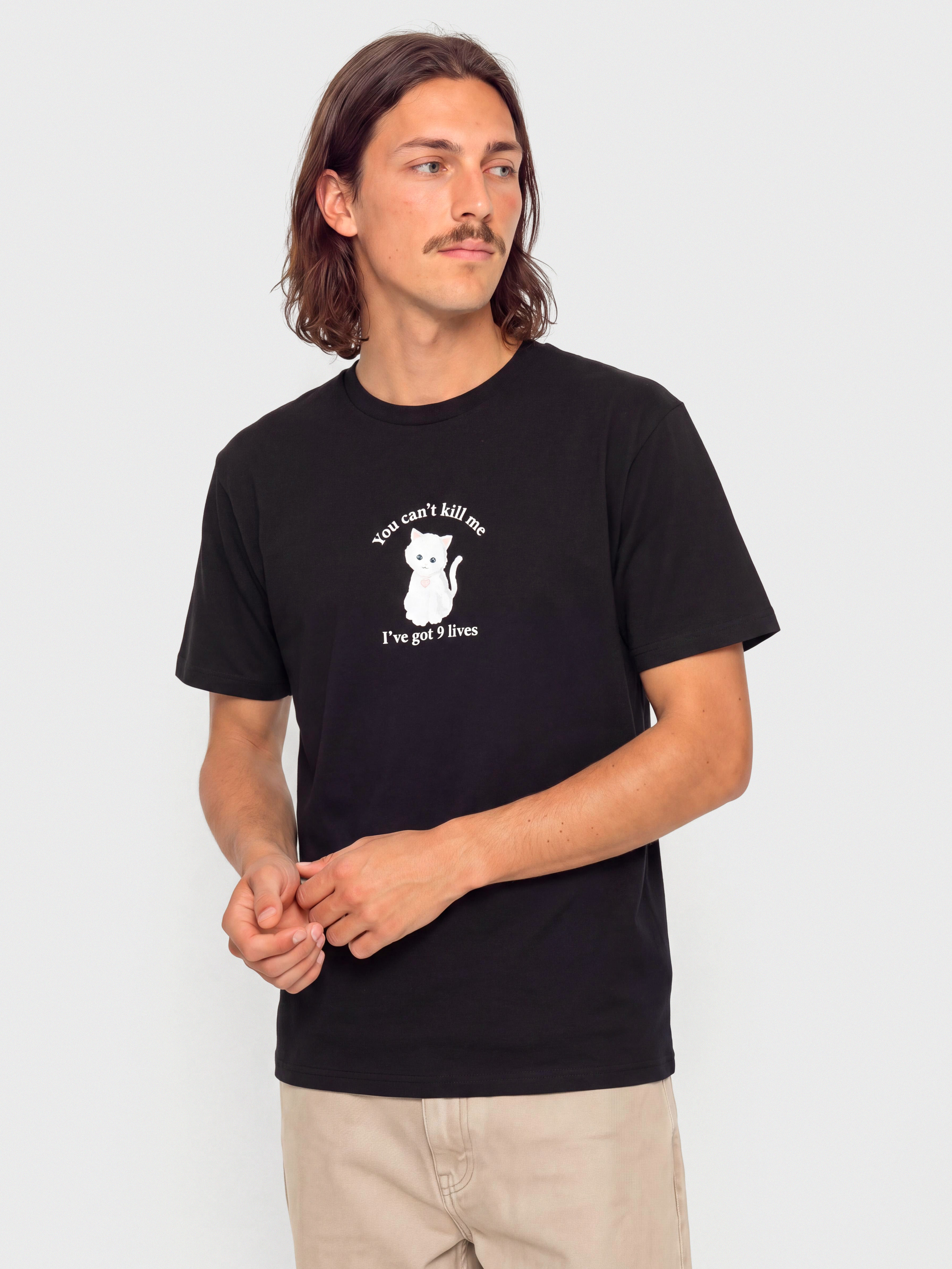 Tričko RipNDip 9 Lives (black)