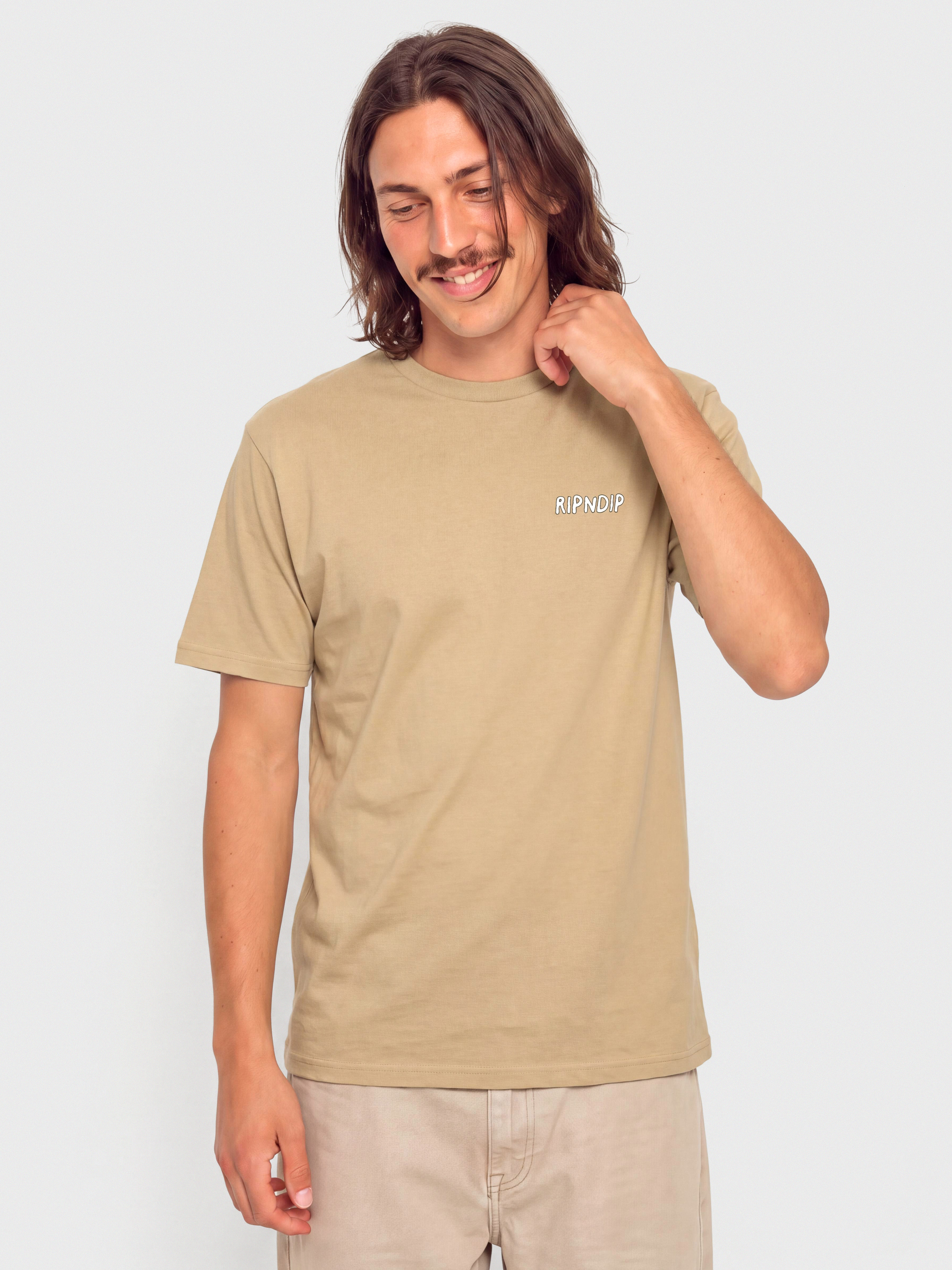 Tričko RipNDip Coco Nerm (tan)