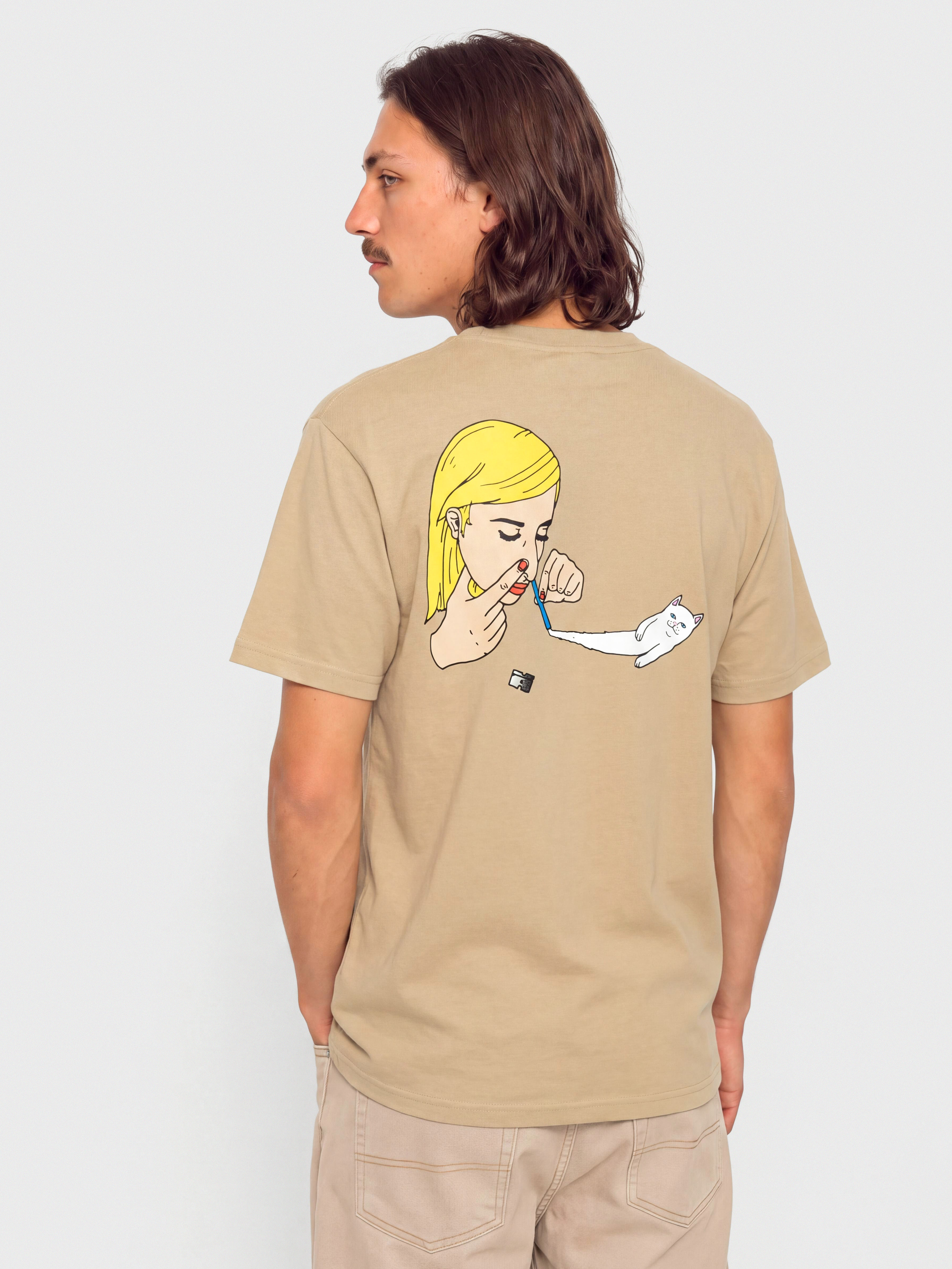 Tričko RipNDip Coco Nerm (tan)