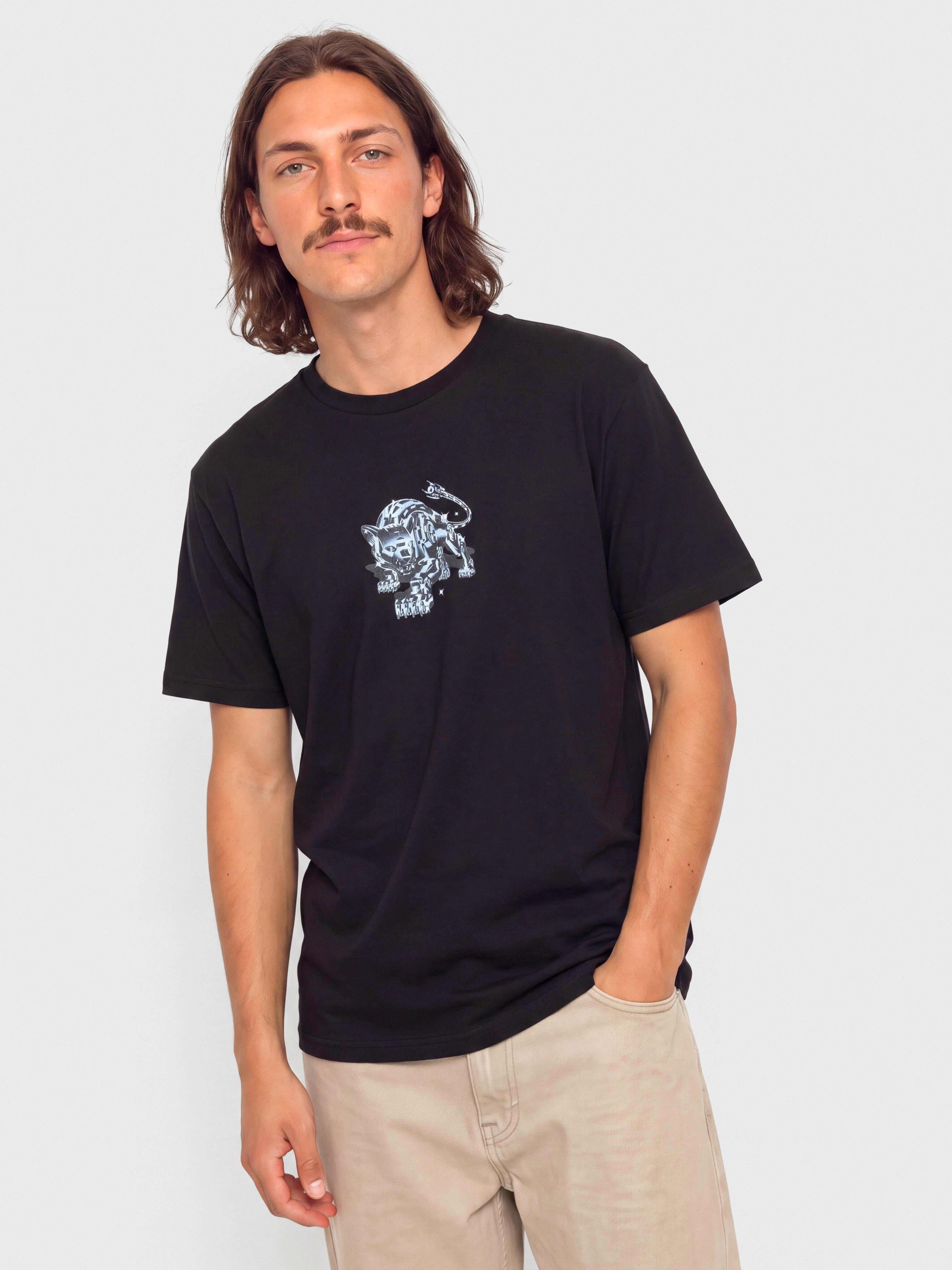 Tričko RipNDip Cyborg (black wash)