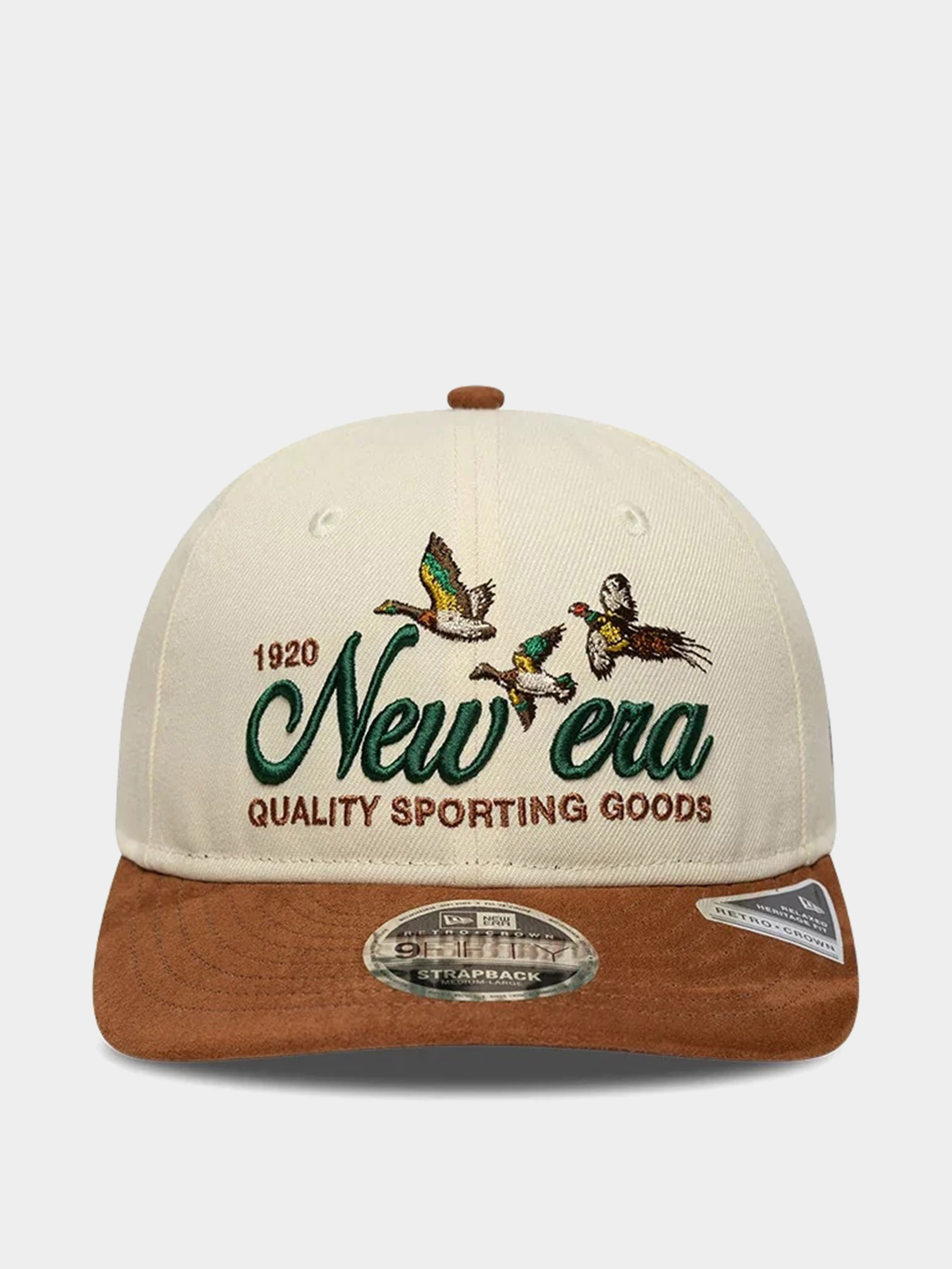 Kšiltovka  New Era Suede Pc 9Fifty Rc (light cream/brown)