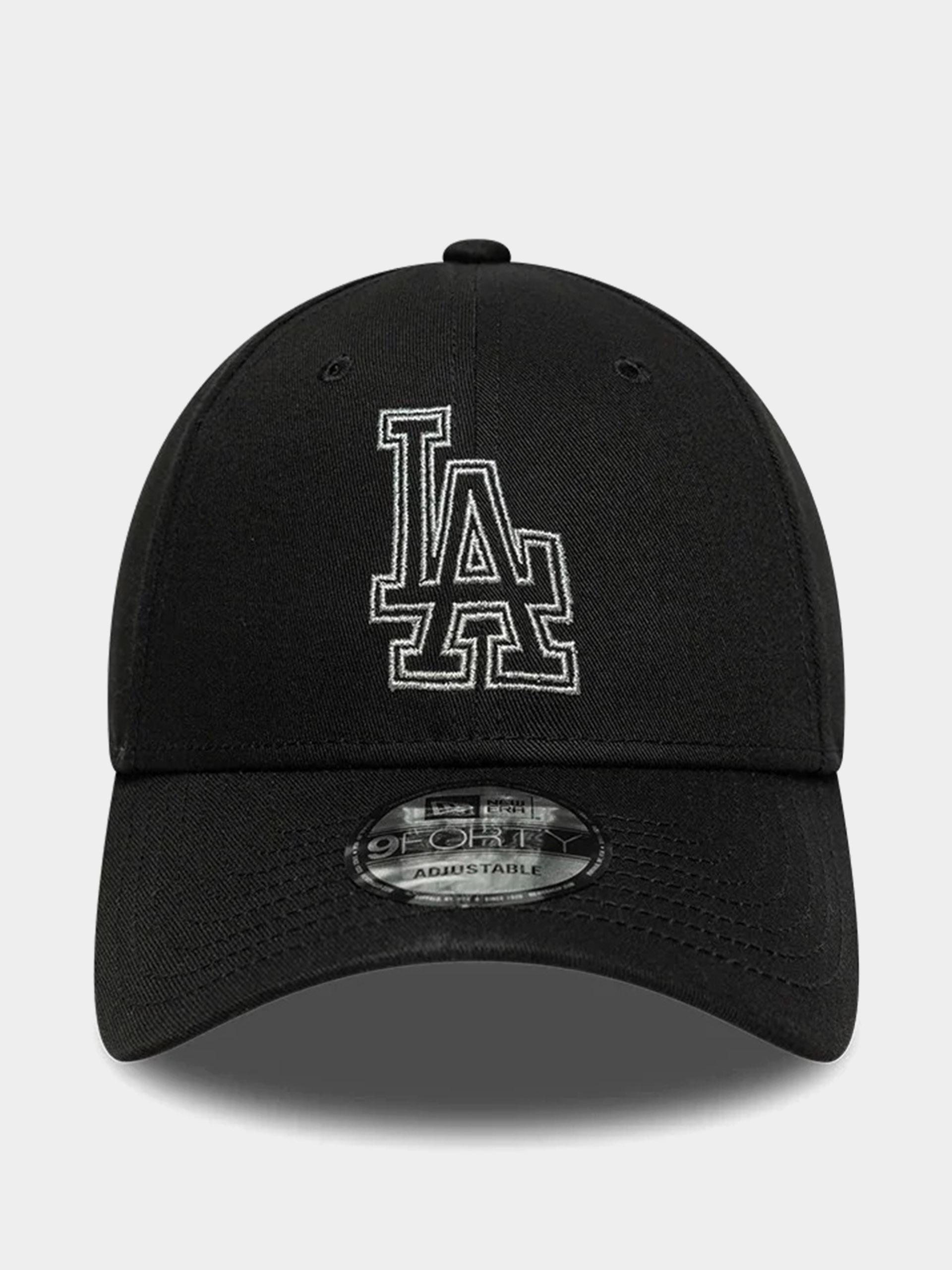 Kšiltovka  New Era Metallic Outline 9Forty Los Angeles Dodgers (black)