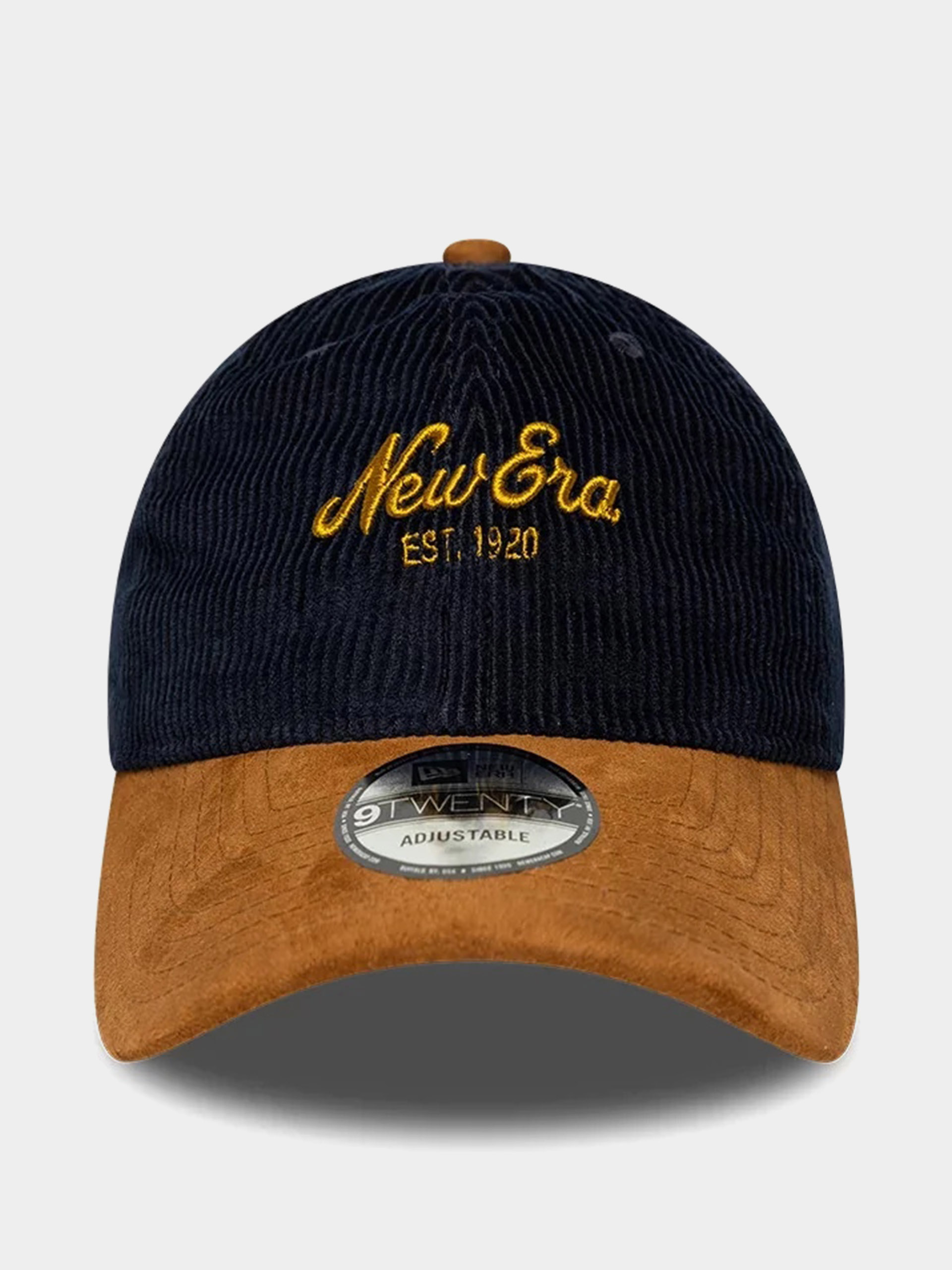 Kšiltovka  New Era Cord Mix 9Twenty (navy/brown)
