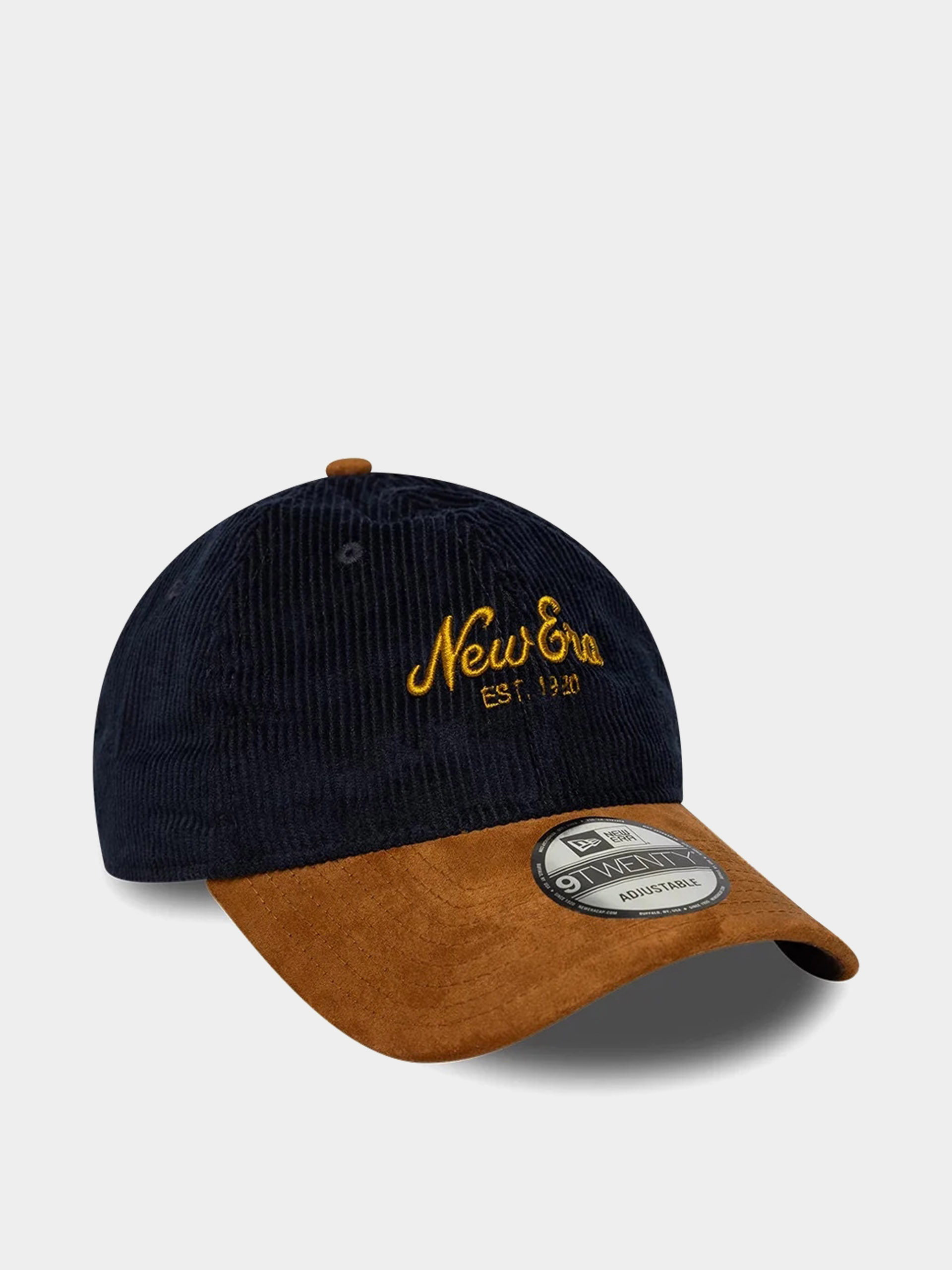 Kšiltovka  New Era Cord Mix 9Twenty (navy/brown)