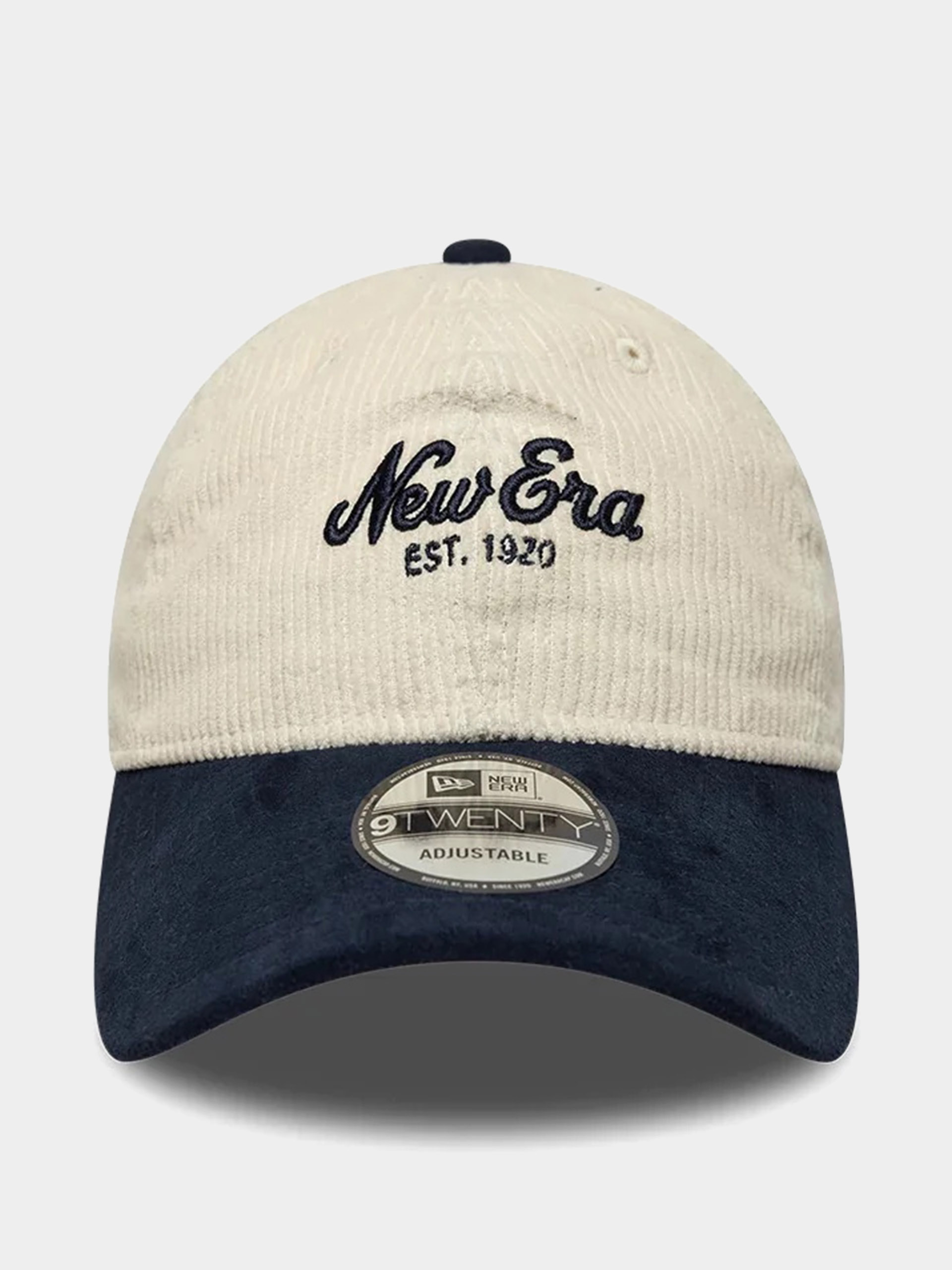 Kšiltovka  New Era Cord Mix 9Twenty (cream/navy)