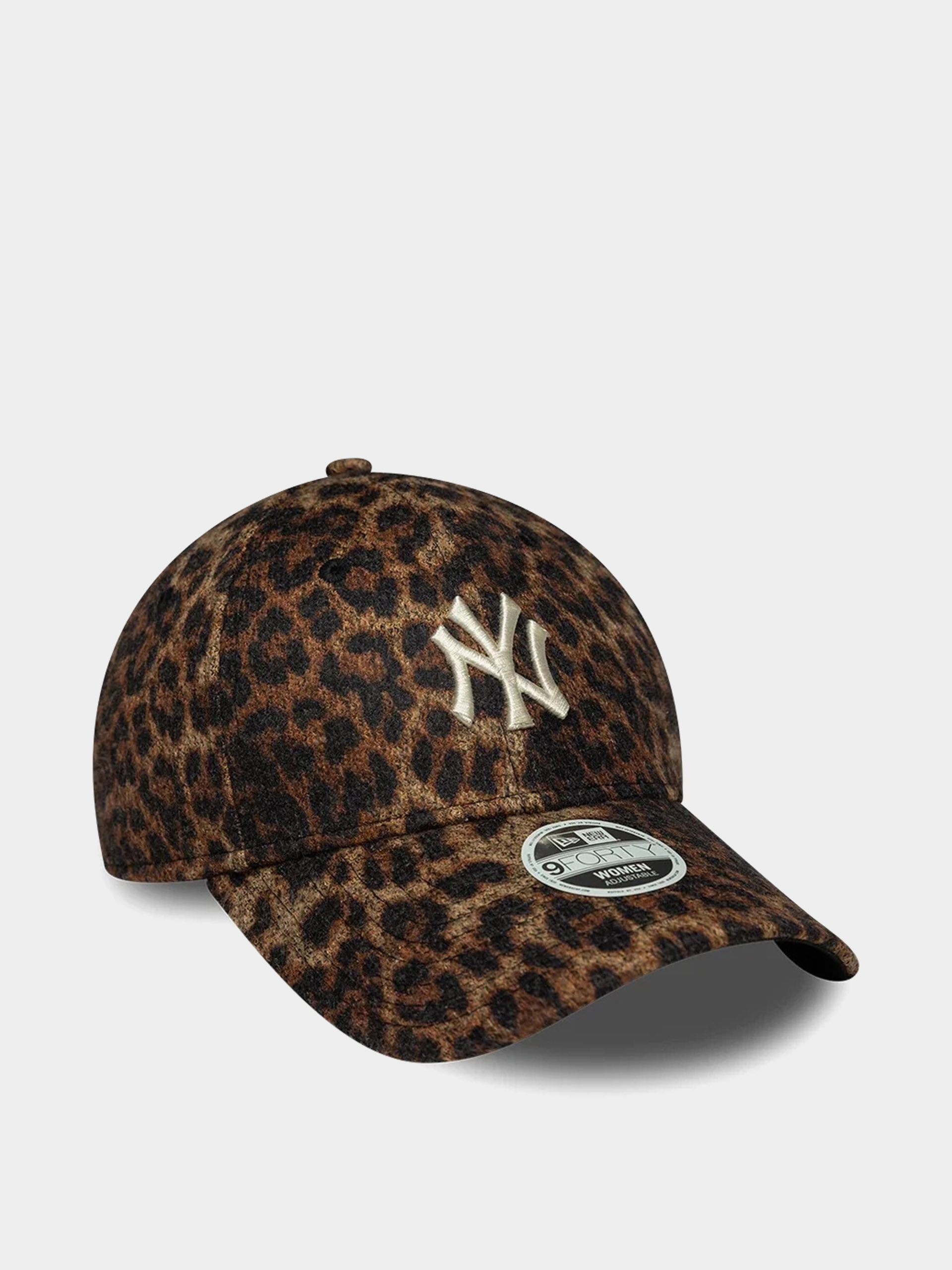 Kšiltovka  New Era Cosy Leopard 9Forty New York Yankees Wmn (dark leo)