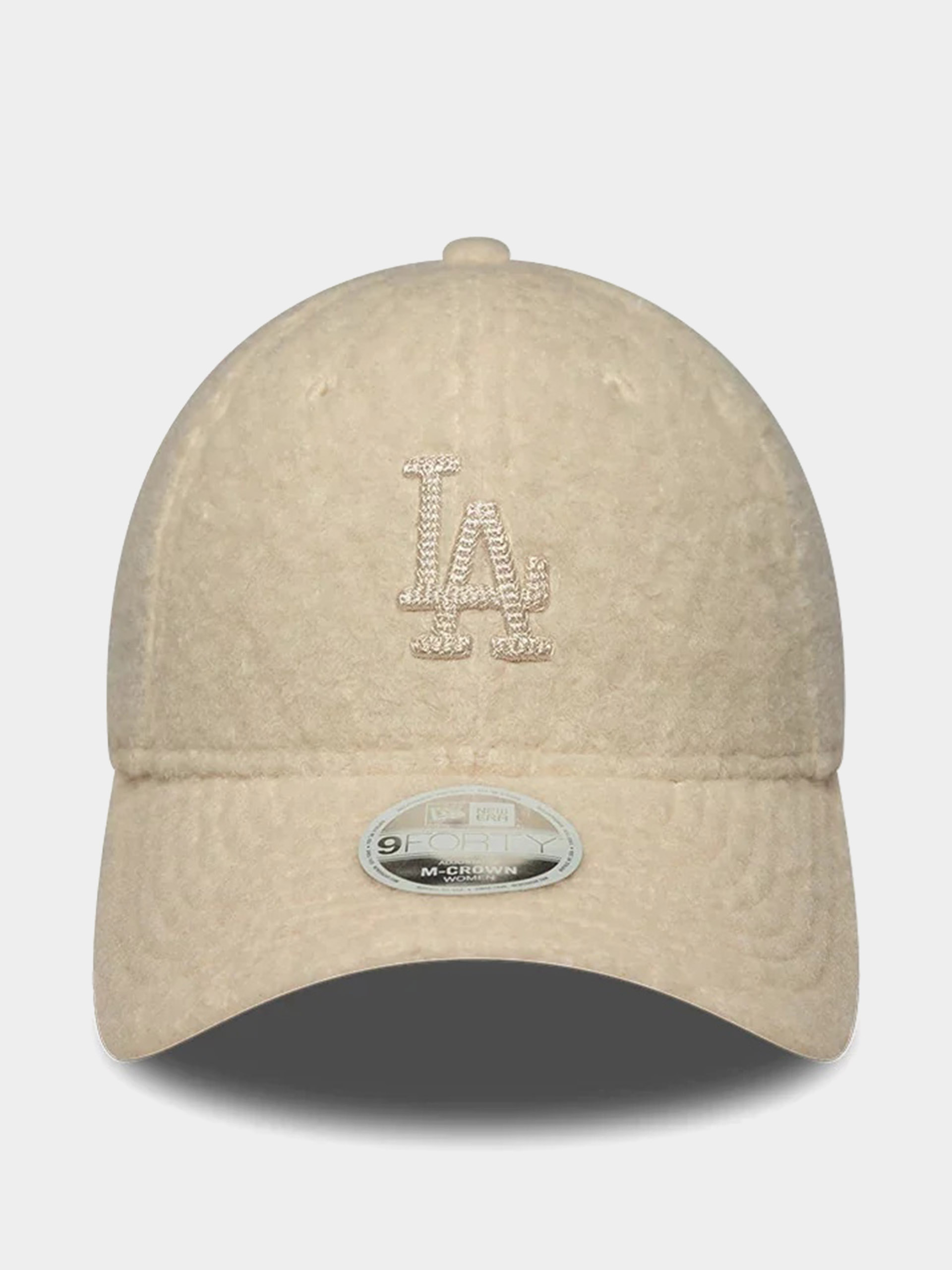 Kšiltovka  New Era Winter Borg 9Forty Mc Los Angeles Dodgers Wmn (light cream)