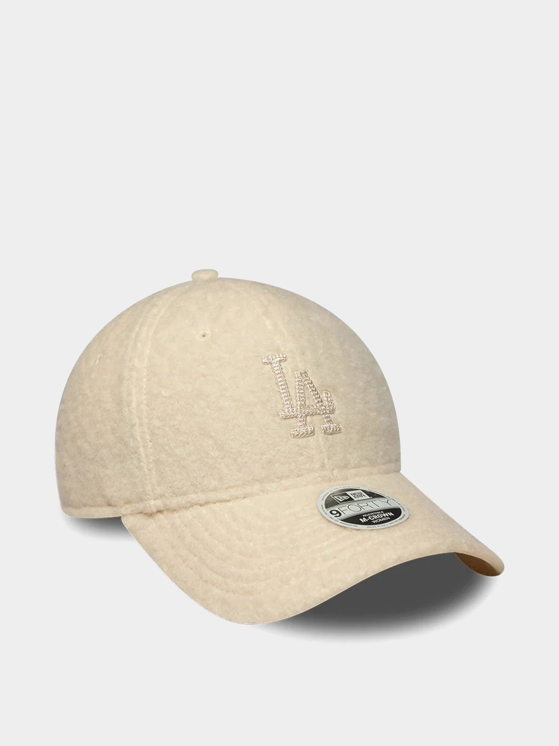 Kšiltovka  New Era Winter Borg 9Forty Mc Los Angeles Dodgers Wmn (light cream)