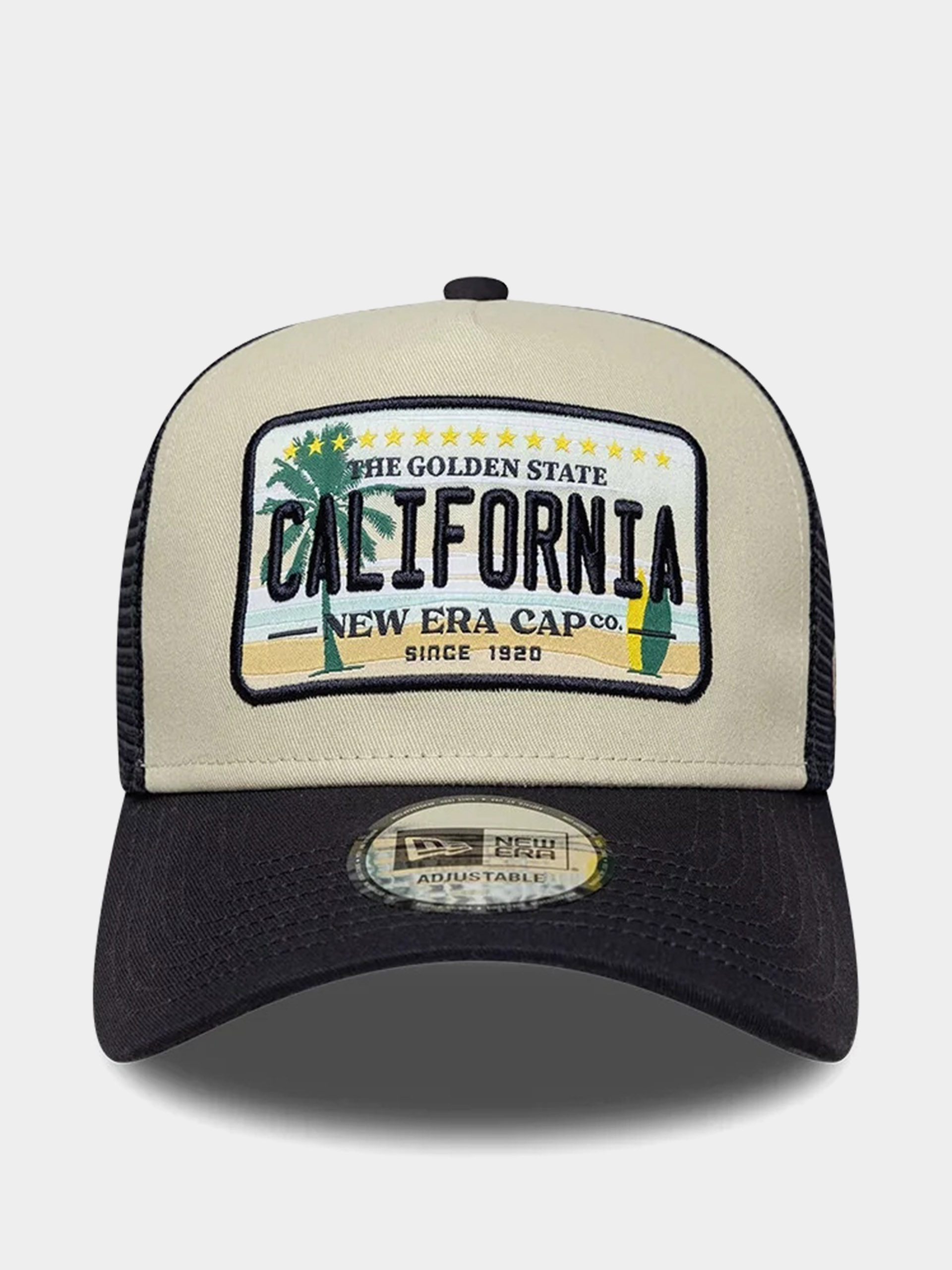Kšiltovka  New Era Licence Plate Trucker (navy/stone)