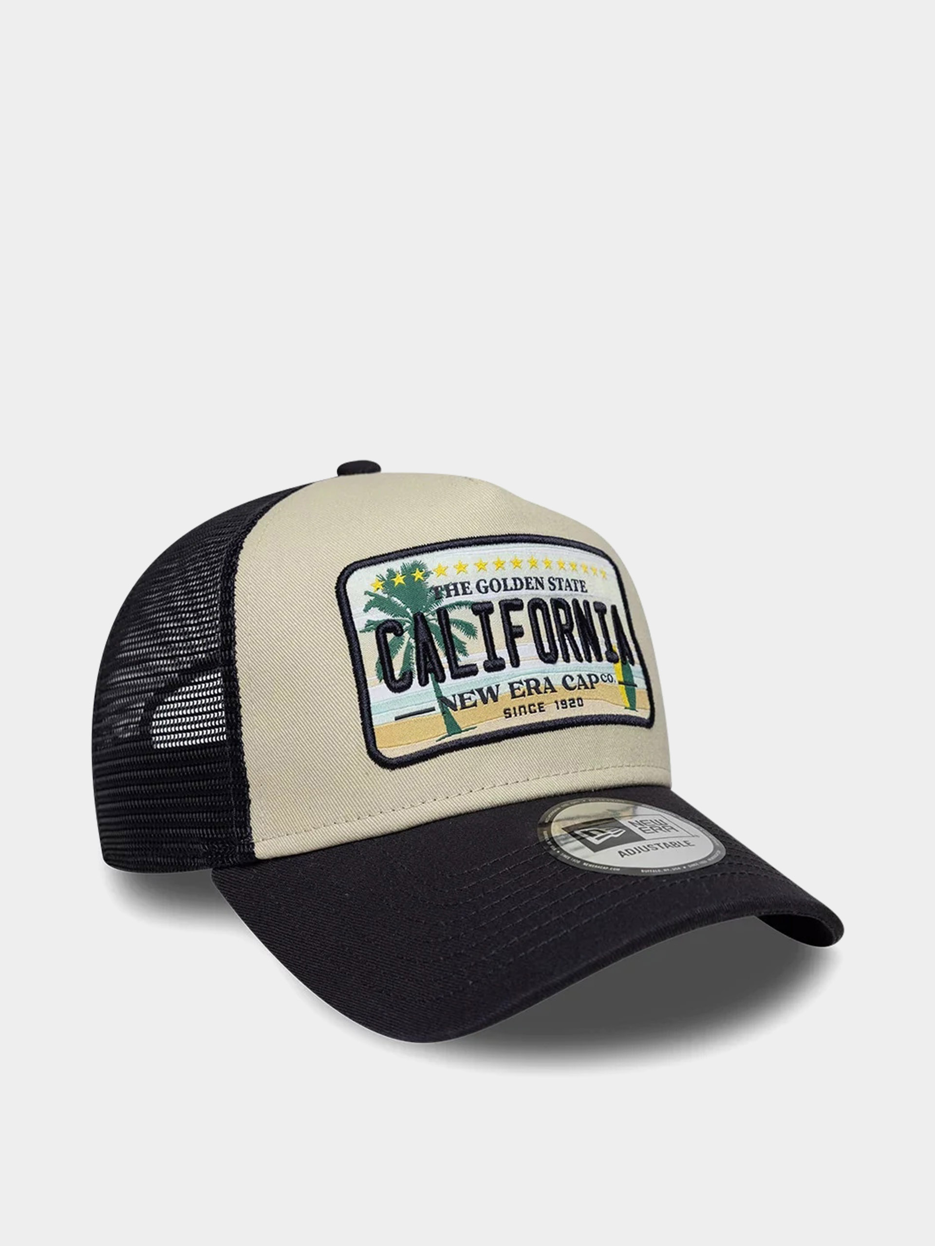 Kšiltovka  New Era Licence Plate Trucker (navy/stone)