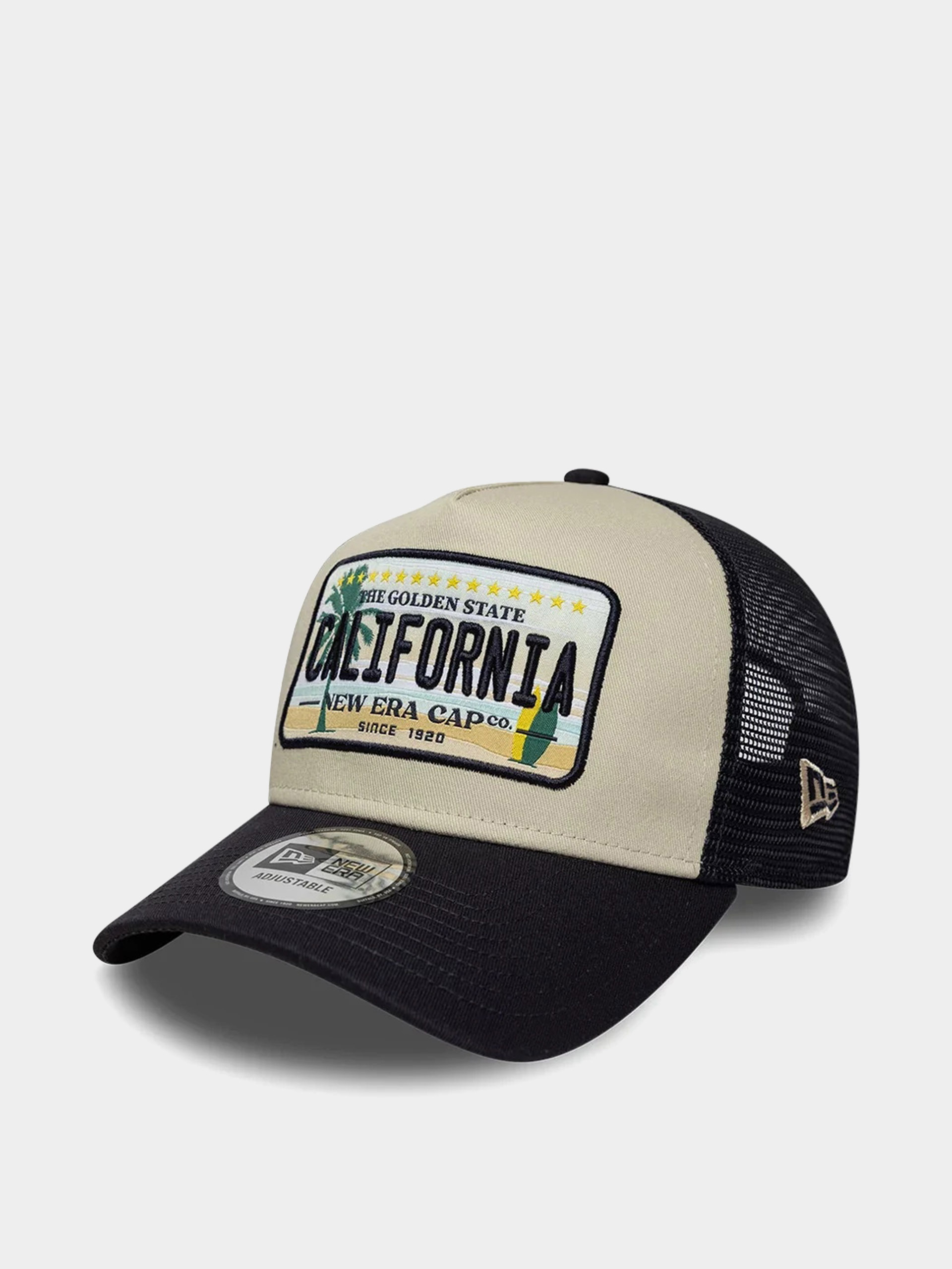 Kšiltovka  New Era Licence Plate Trucker (navy/stone)