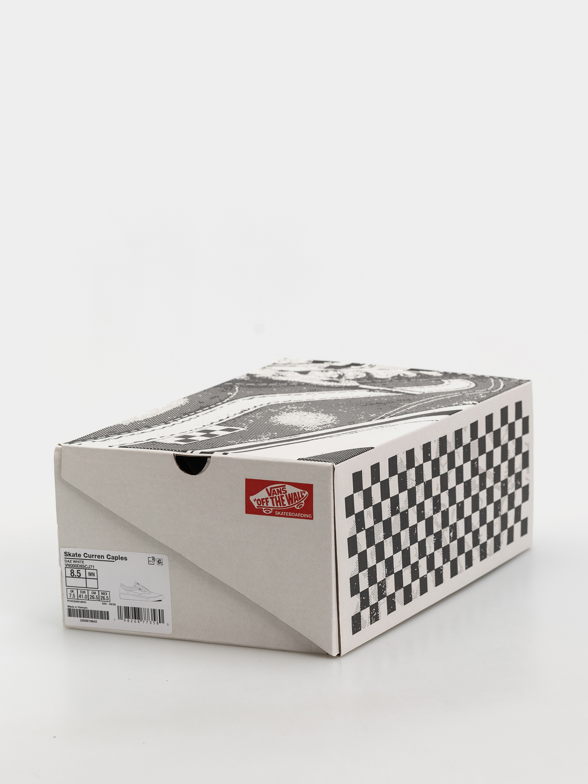 Boty Vans Skate Curren Caples (white)