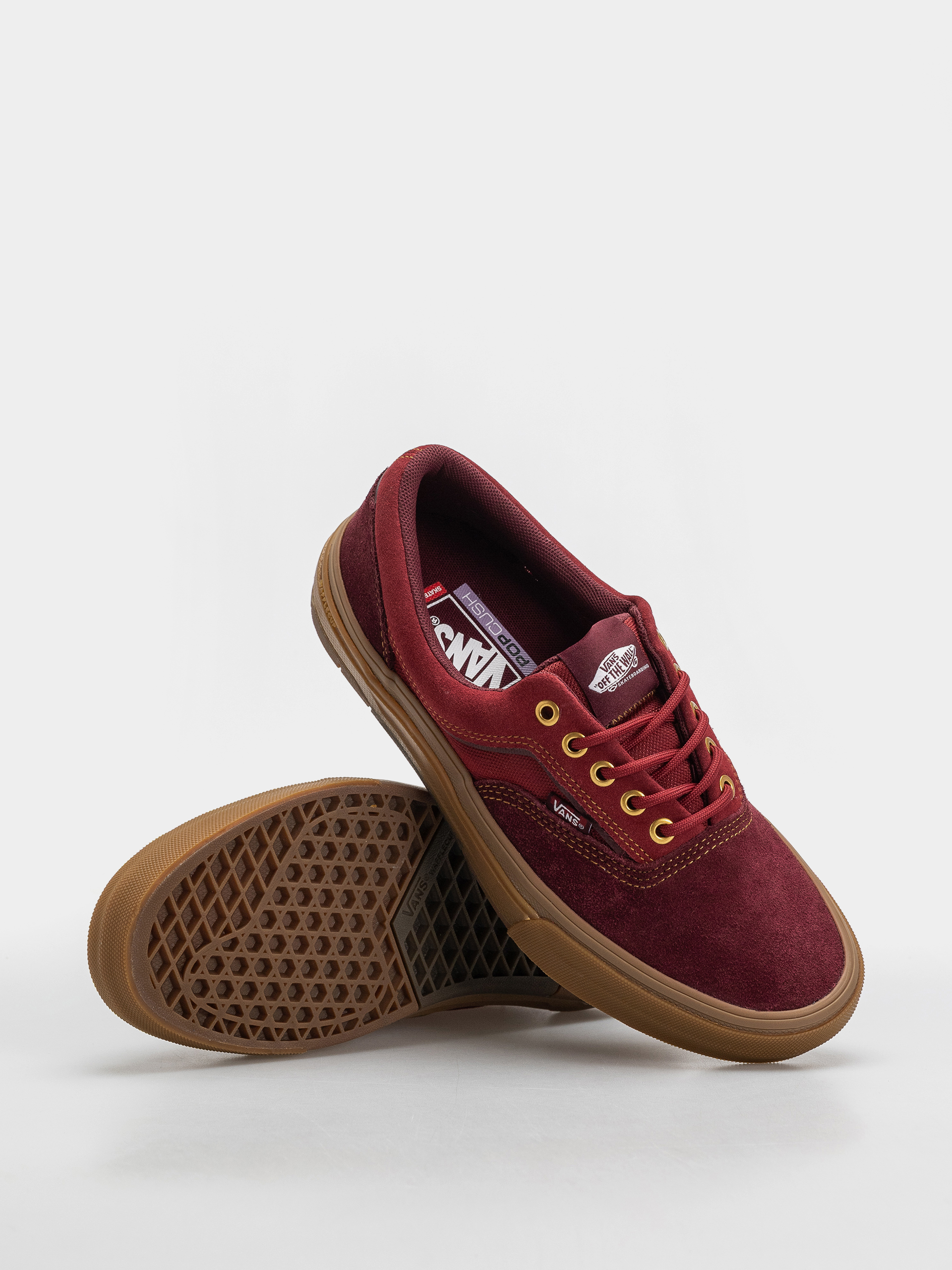 Boty Vans Skate Era Wafflecup (dark red/gum)