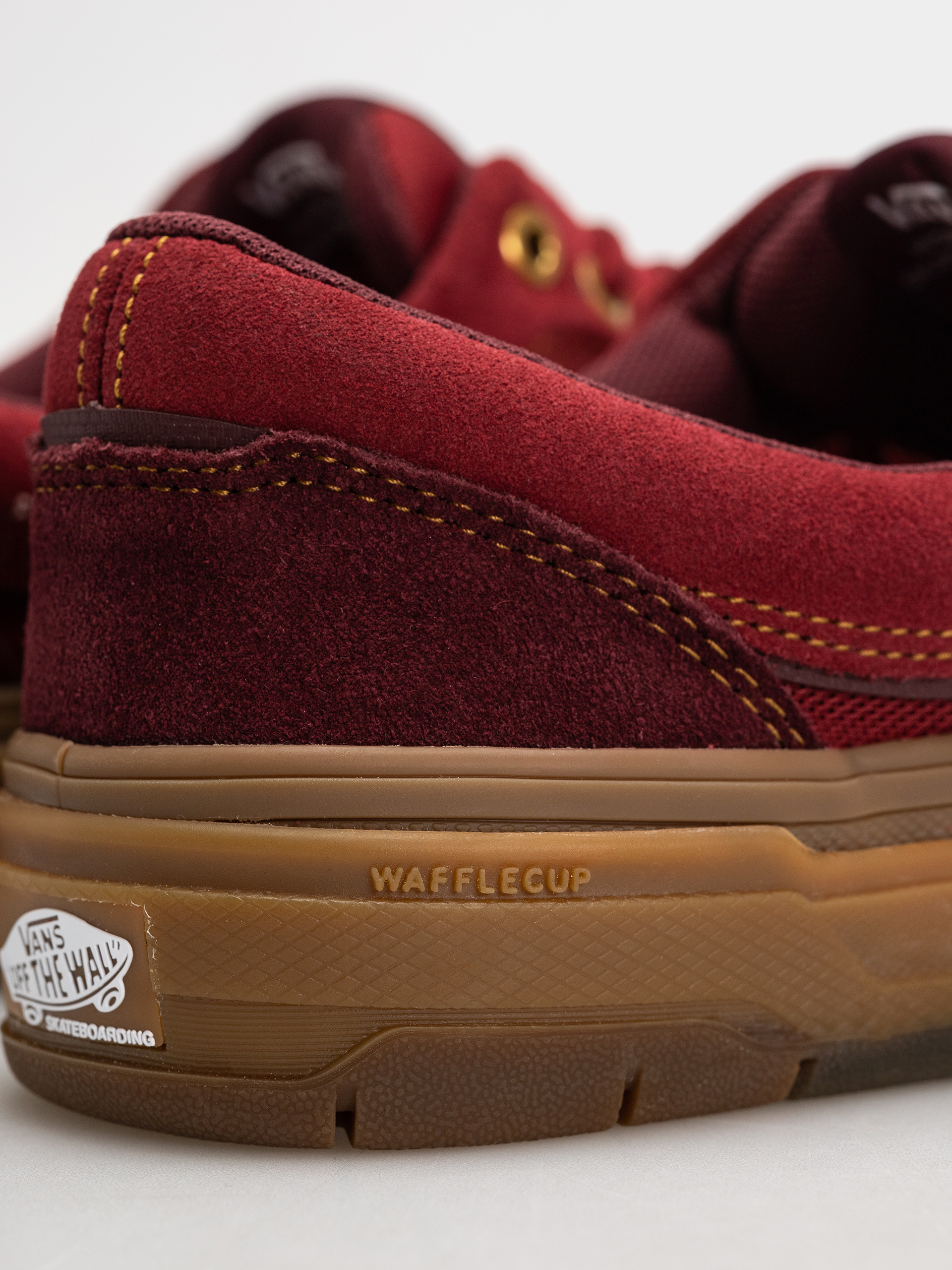 Boty Vans Skate Era Wafflecup (dark red/gum)