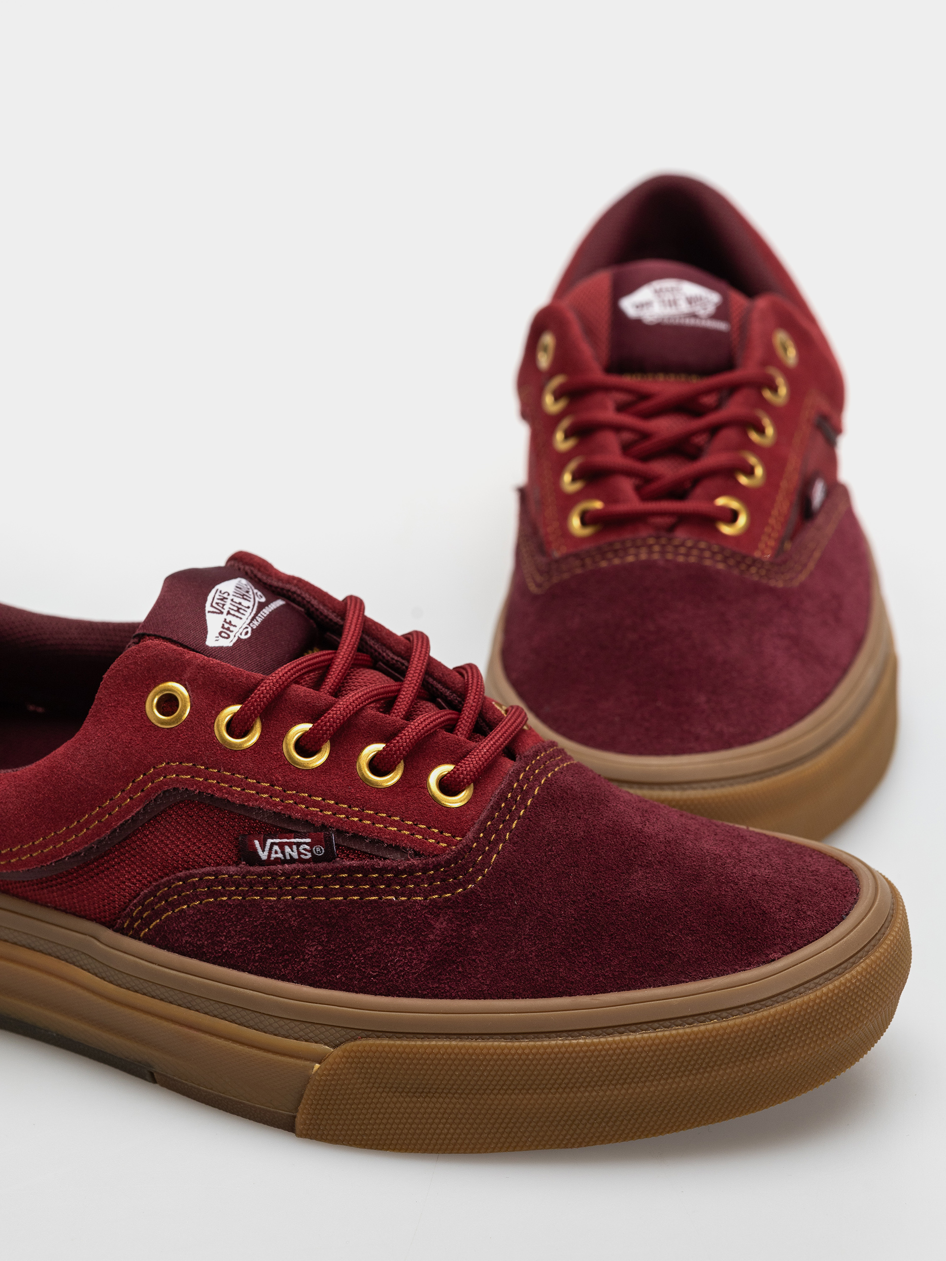 Boty Vans Skate Era Wafflecup (dark red/gum)