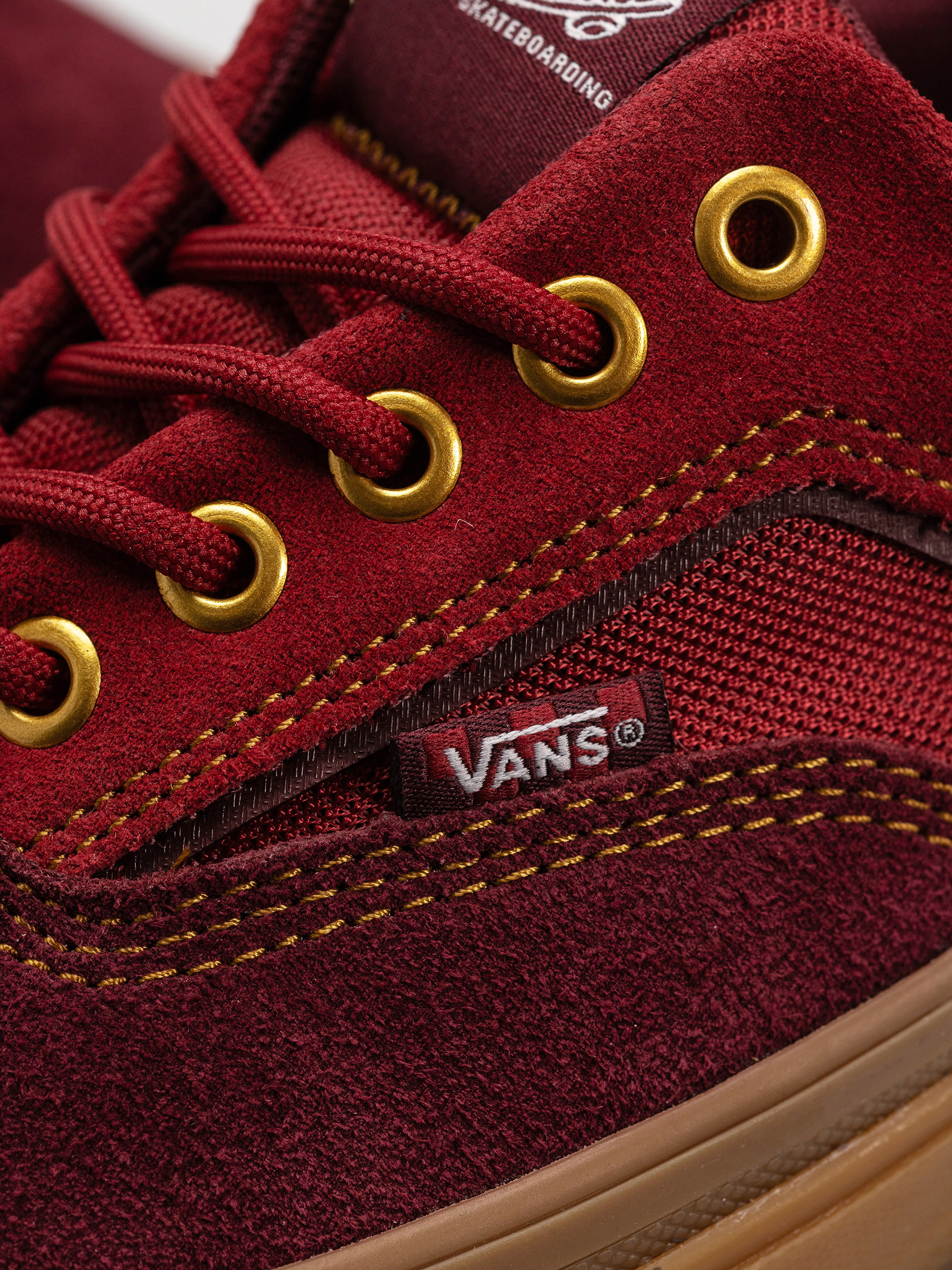 Boty Vans Skate Era Wafflecup (dark red/gum)