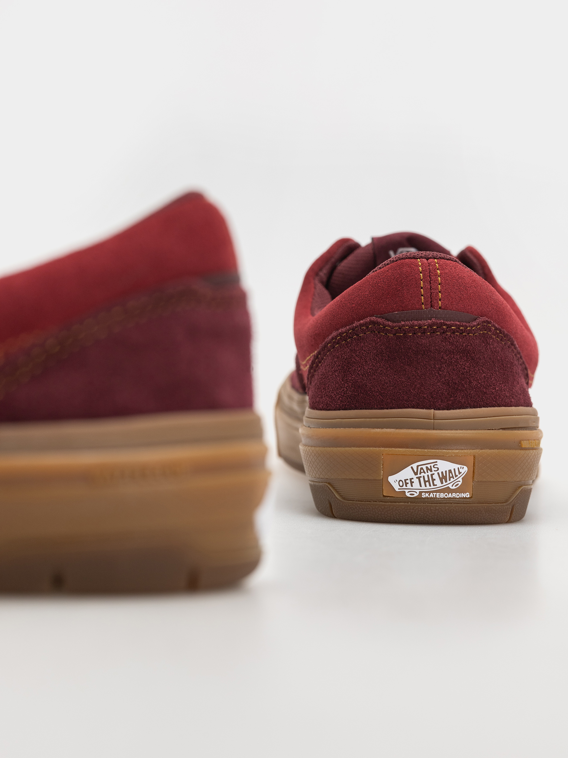 Boty Vans Skate Era Wafflecup (dark red/gum)