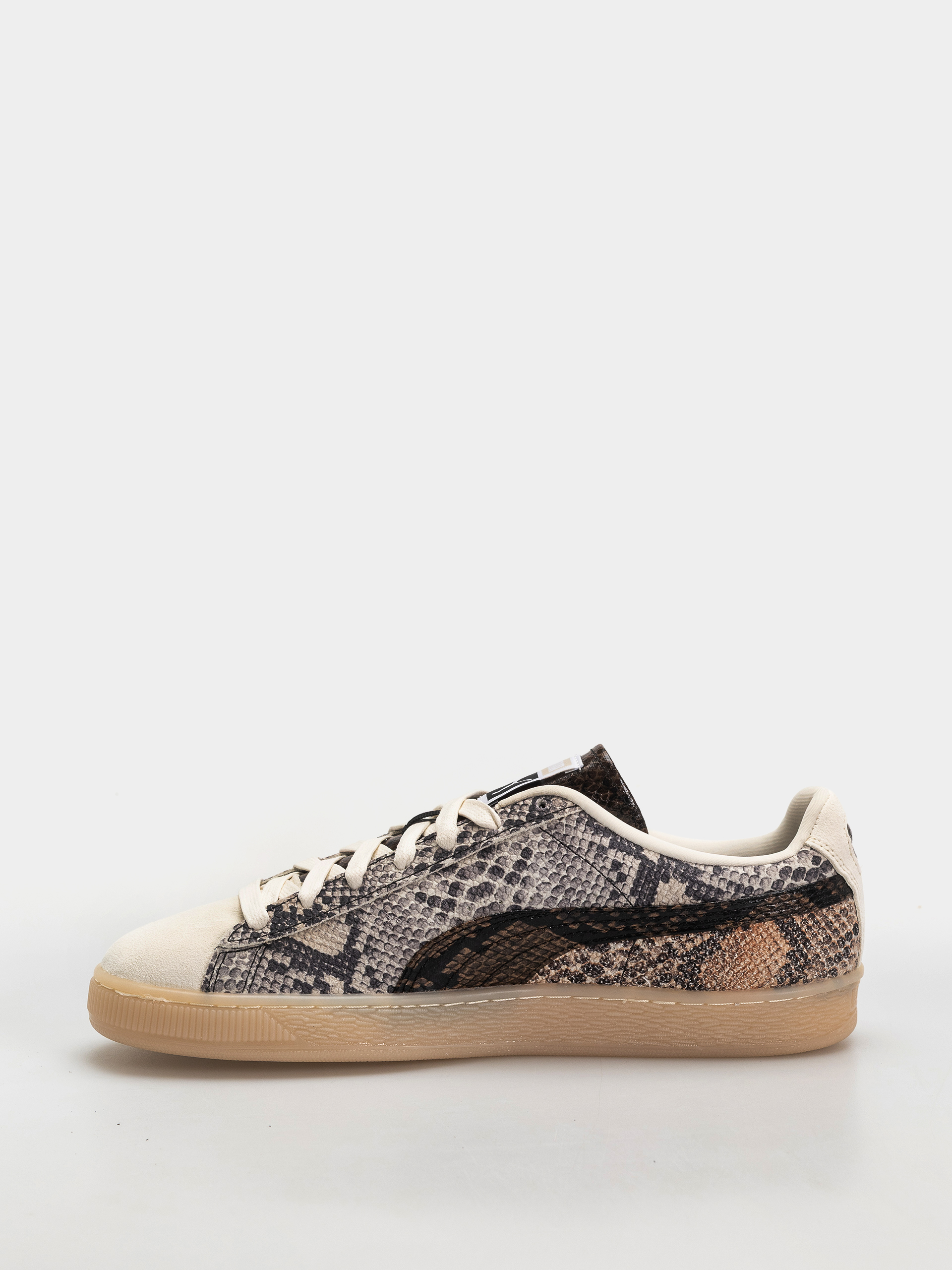 Boty Puma Suede Snake (frosted ivory/puma black)