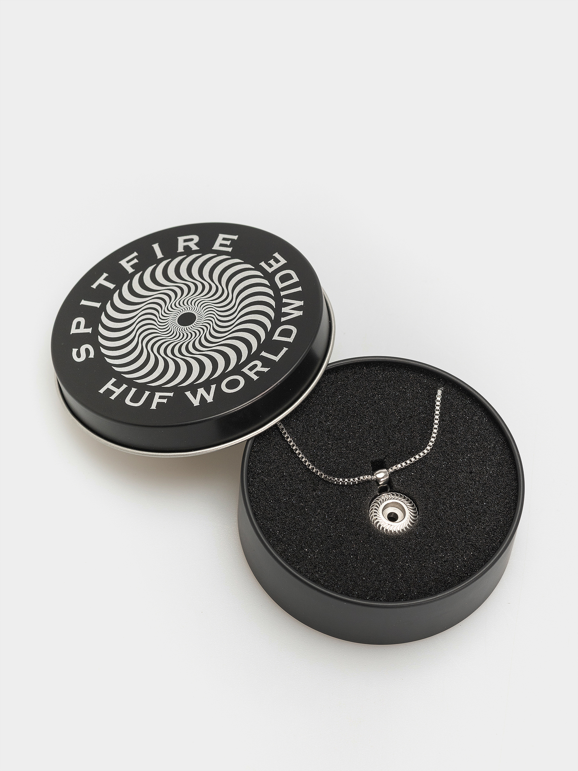 Náhrdelník HUF X Spitfire Classic Pendant (silver)
