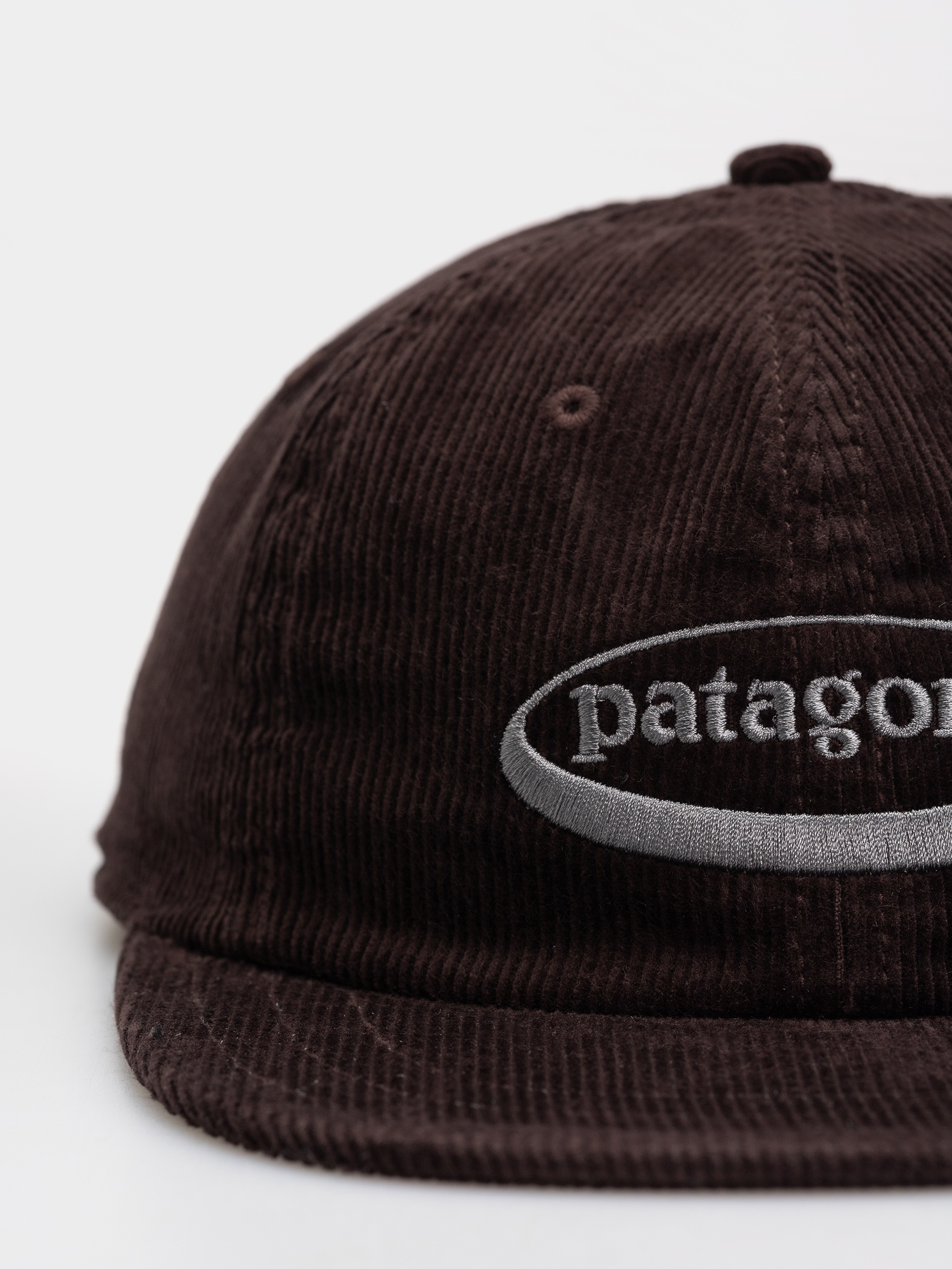 Kšiltovka  Patagonia Corduroy (95 oval logo den brown)