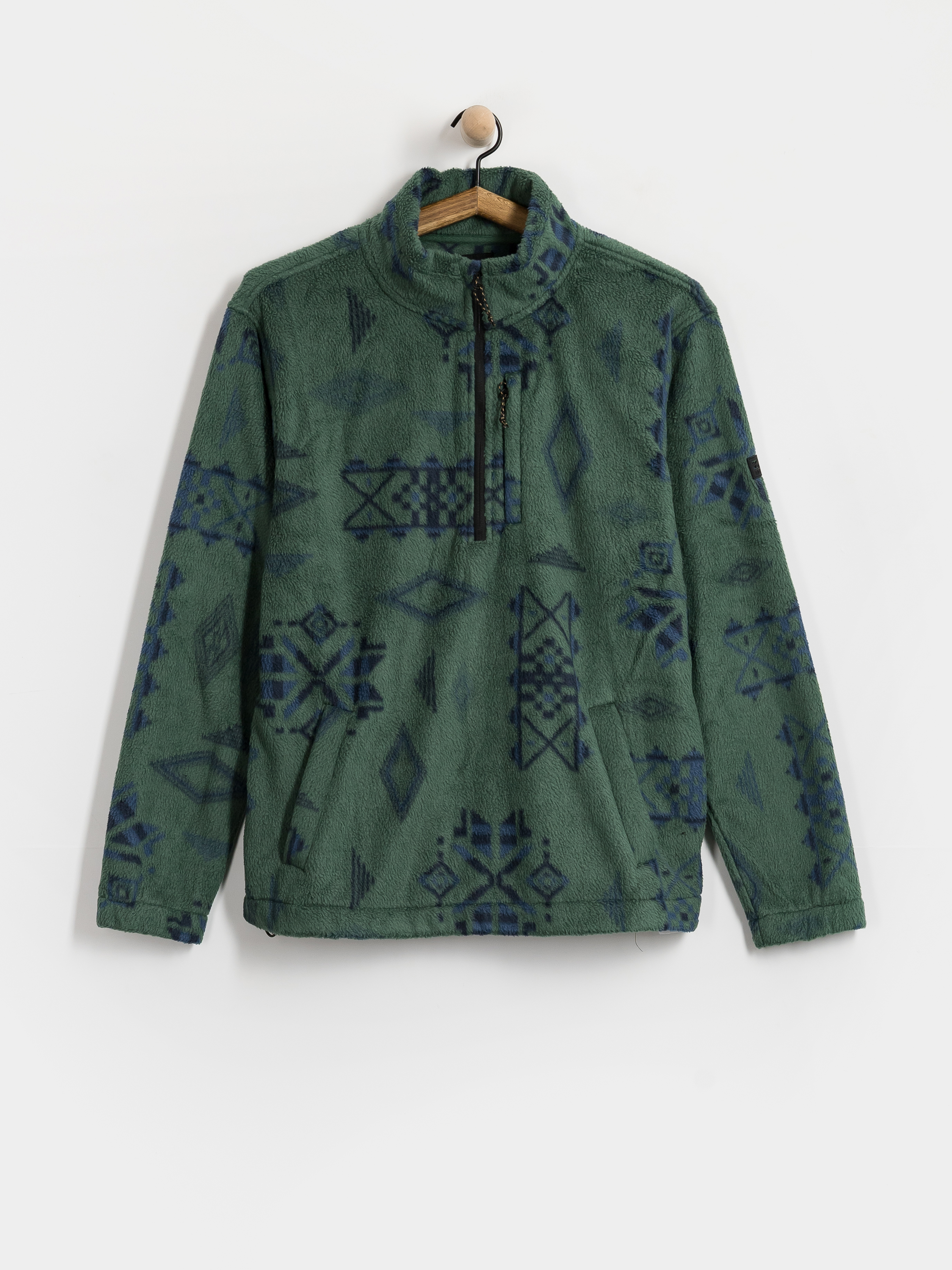 Fleecová mikina Billabong Boundary Mock Neck