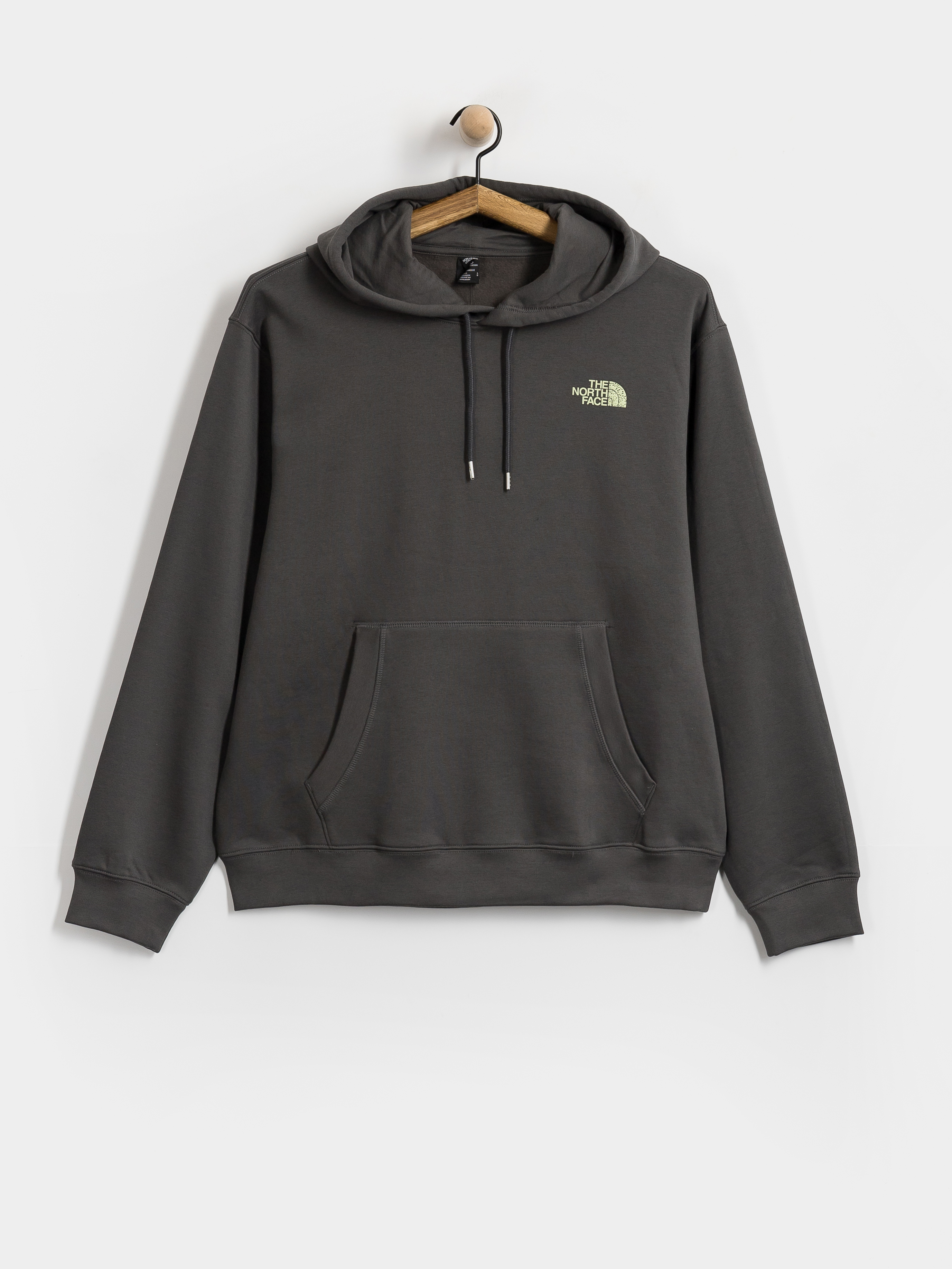 Mikina s kapucí The North Face Nse Slopes Relaxed HD (anthracite grey)