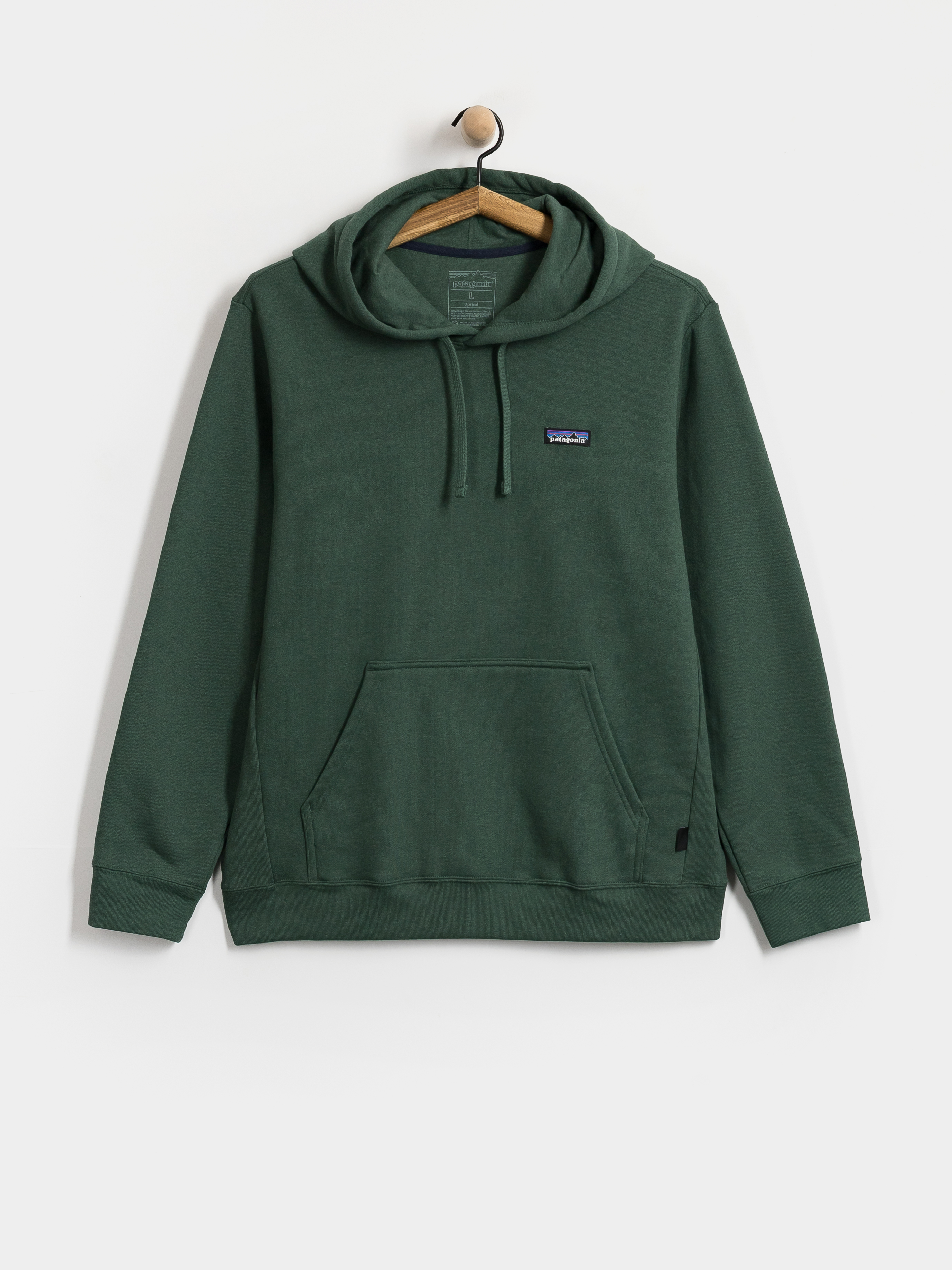 Mikina s kapucí Patagonia P 6 Label Uprisal HD (canopy green)