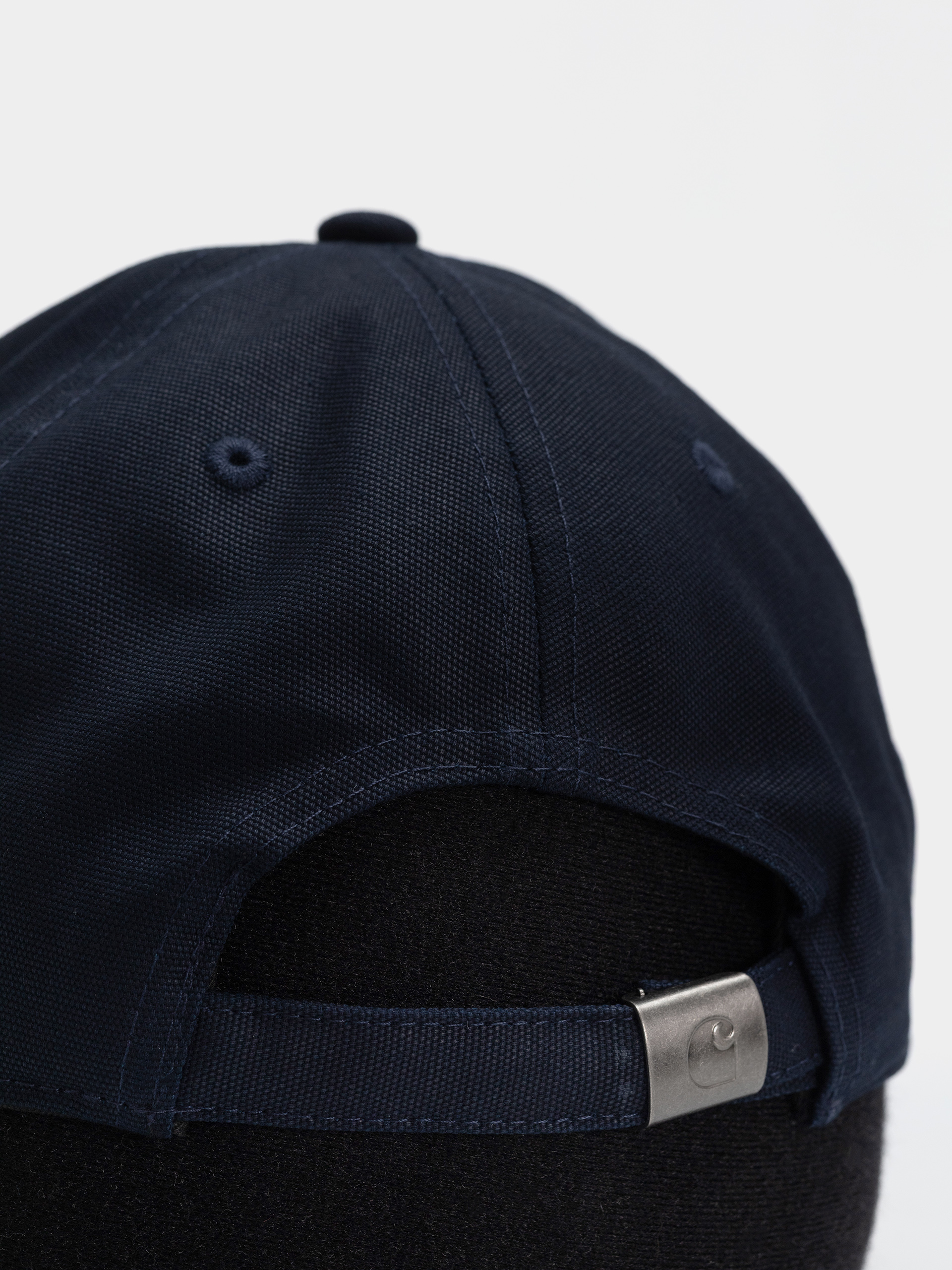 Kšiltovka  Carhartt WIP Canvas Script (dark navy/dark scarab)