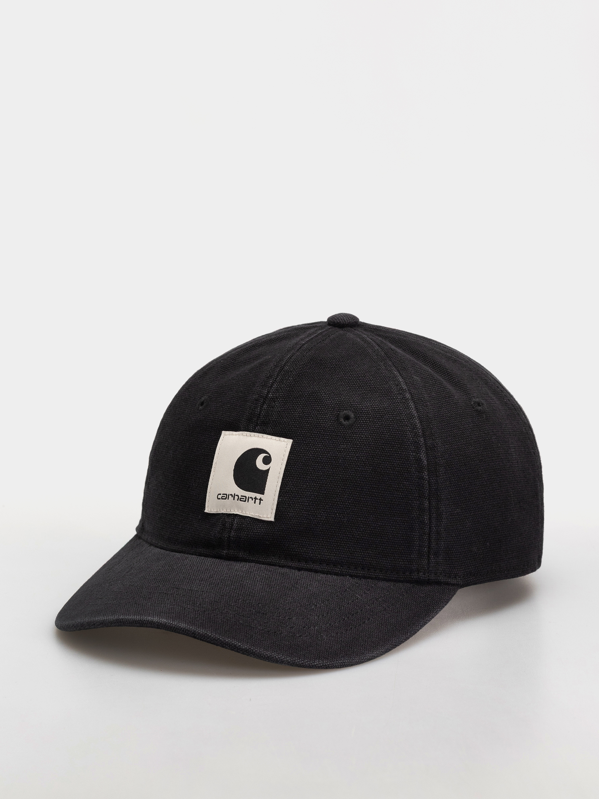 Kšiltovka  Carhartt WIP Canvas (black/stone washed)