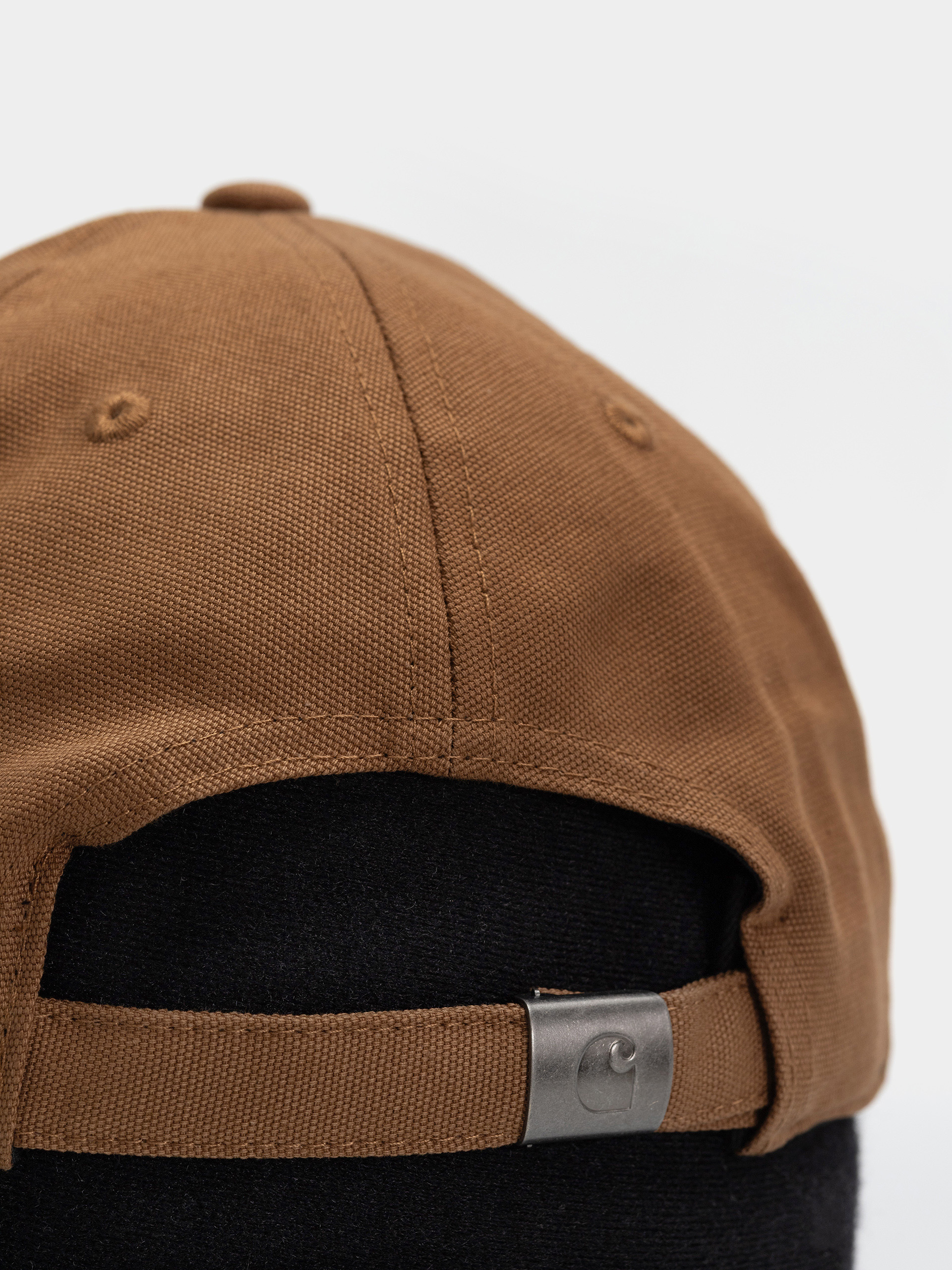 Kšiltovka  Carhartt WIP Canvas Script (wip h brown/black)