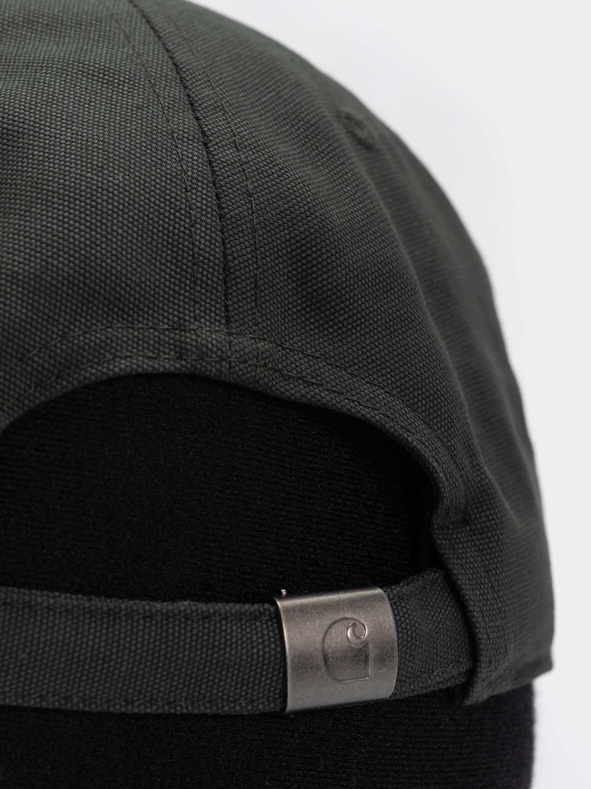 Kšiltovka  Carhartt WIP Canvas Script (dark scarab/palisander)