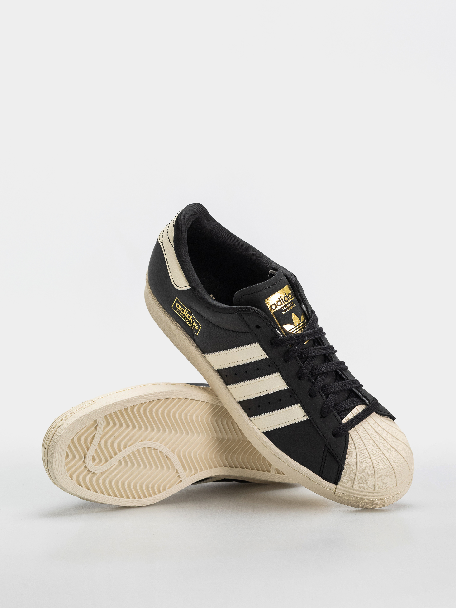 Boty adidas Superstar 80 Adv (cblack/crewht/goldmt)