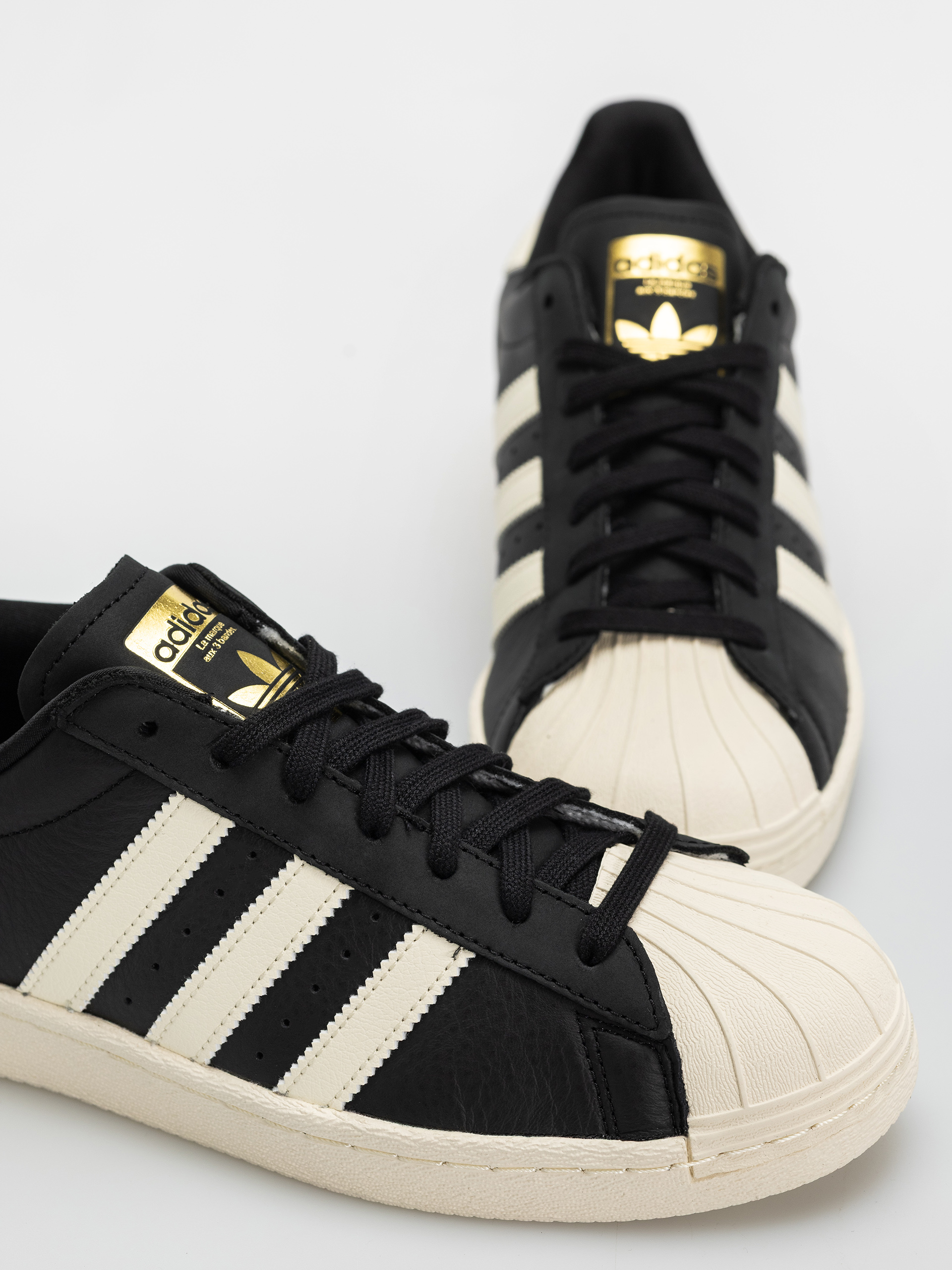 Boty adidas Superstar 80 Adv (cblack/crewht/goldmt)