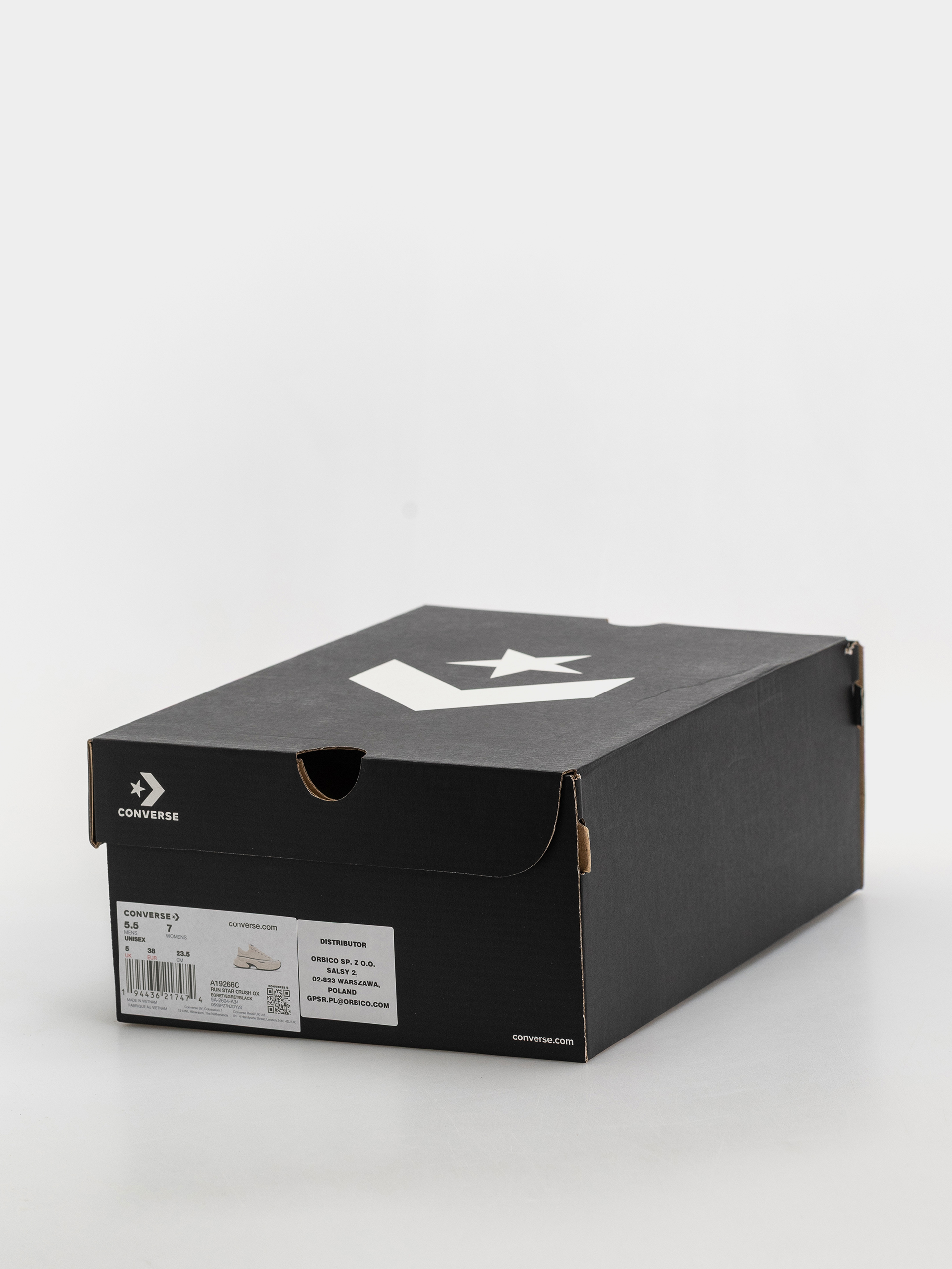 Boty Converse Run Star Crush Ox Wmn (egret/egret/black)