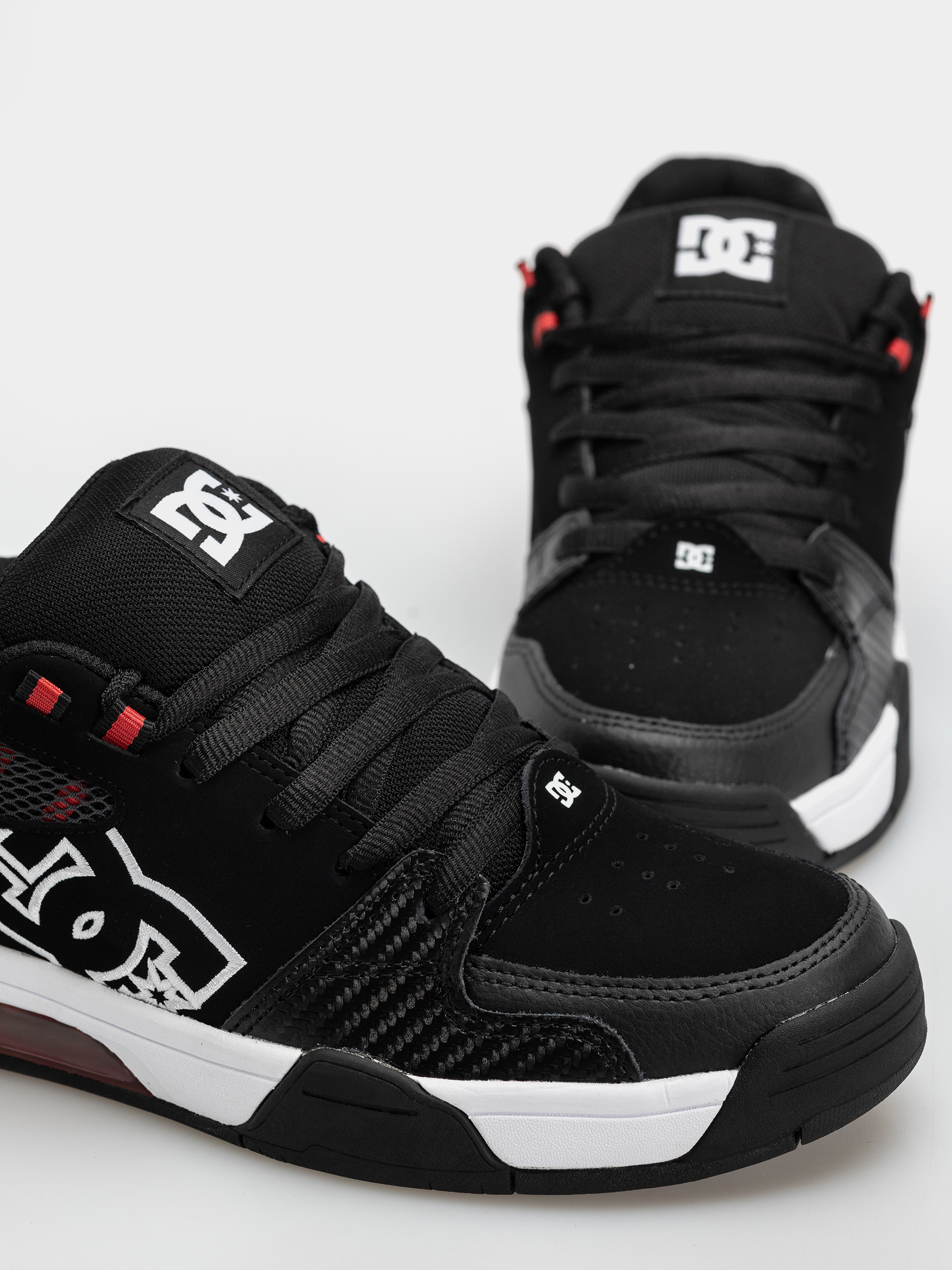 Boty DC Versatile (black/white/athletic red)