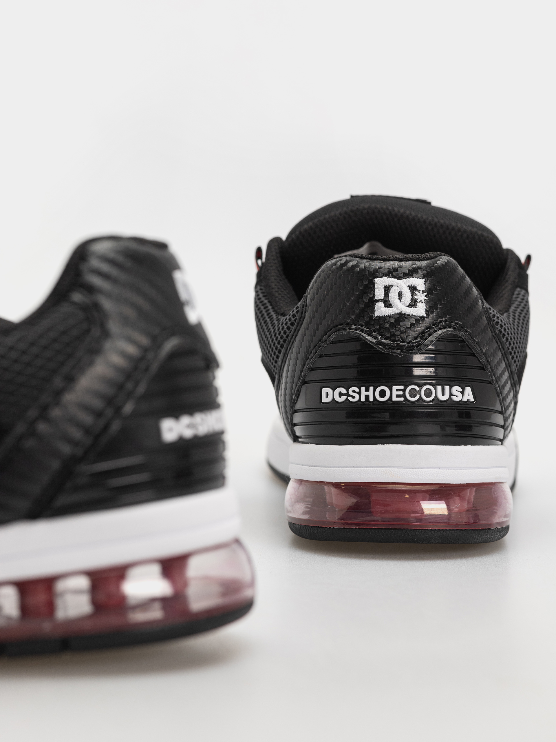 Boty DC Versatile (black/white/athletic red)