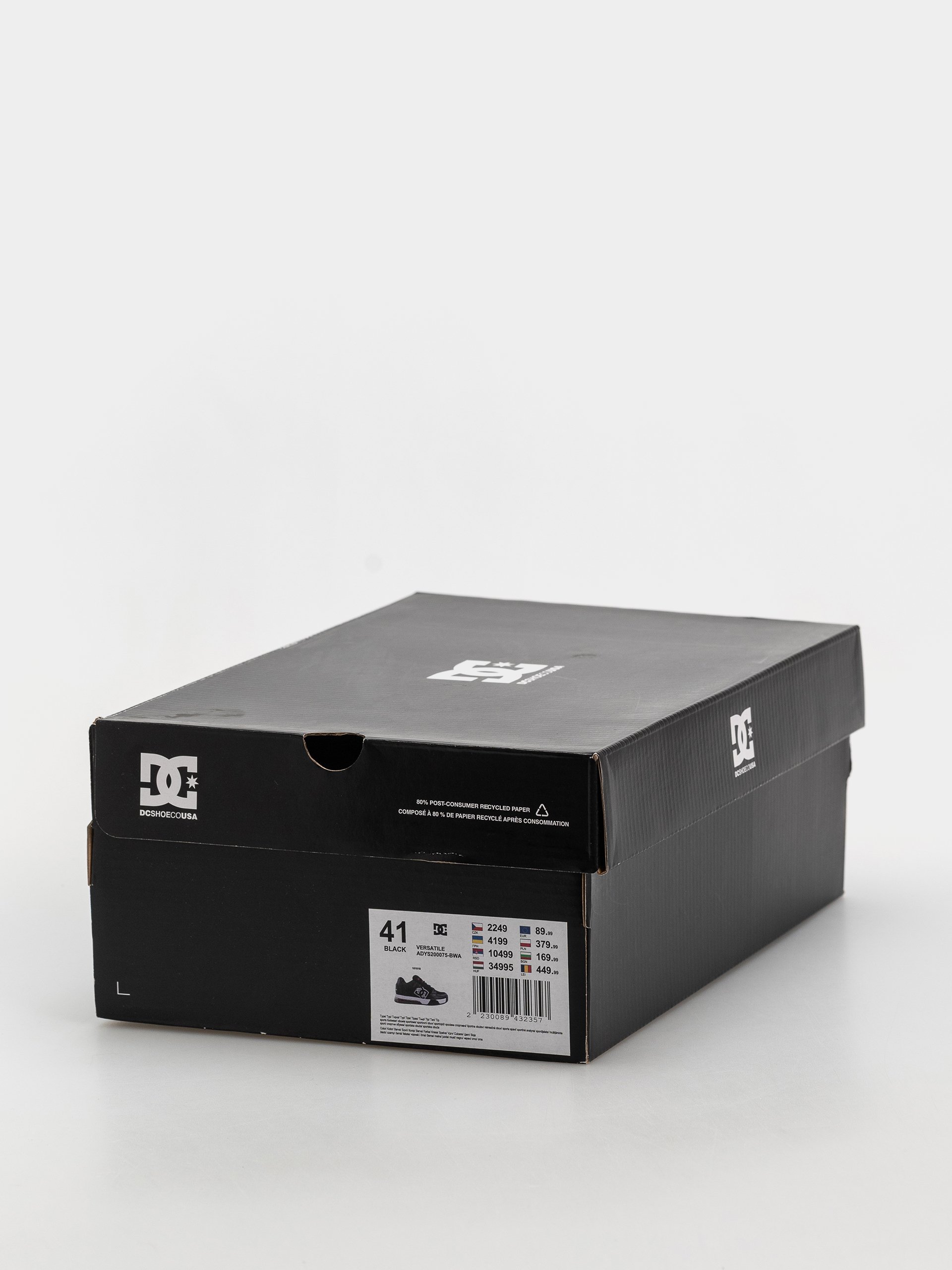 Boty DC Versatile (black/white/athletic red)