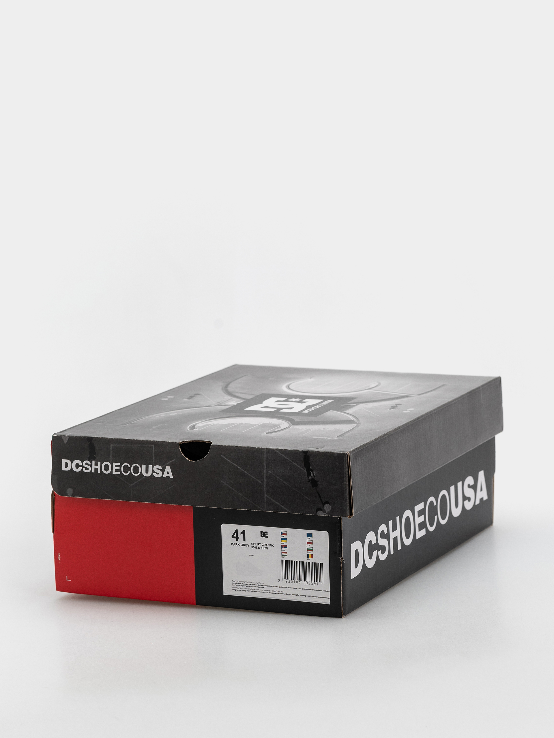 Boty DC Court Graffik (dc grey/black/white)