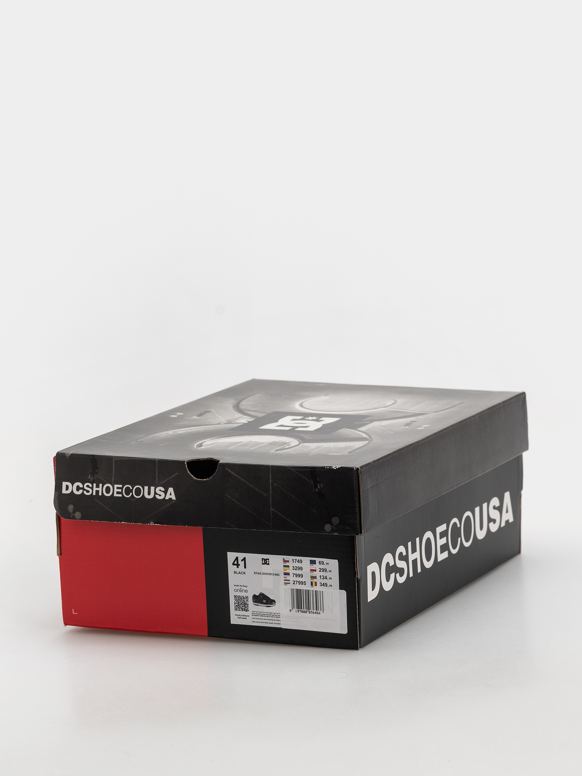 Boty DC Stag (black/grey/blue)